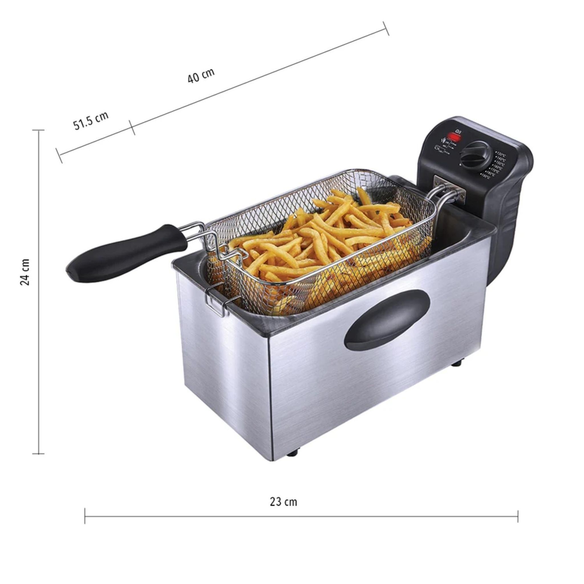 Voir la diapositive 7 : LITTLE BALANCE Friteuse tradition 8521 - Inox