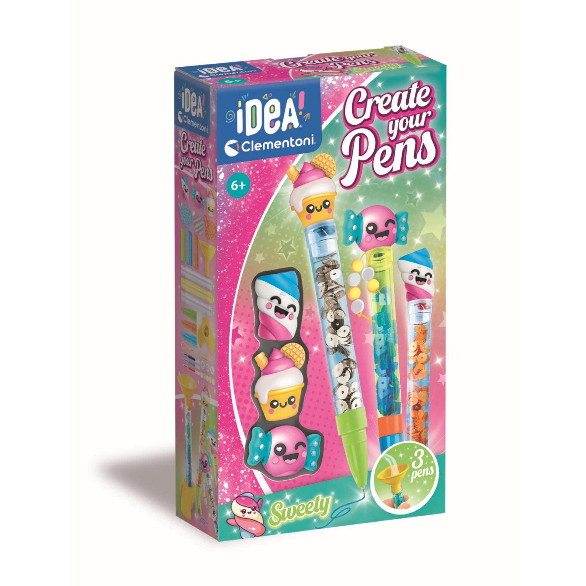 CLEMENTONI Crée tes stylos Sweet