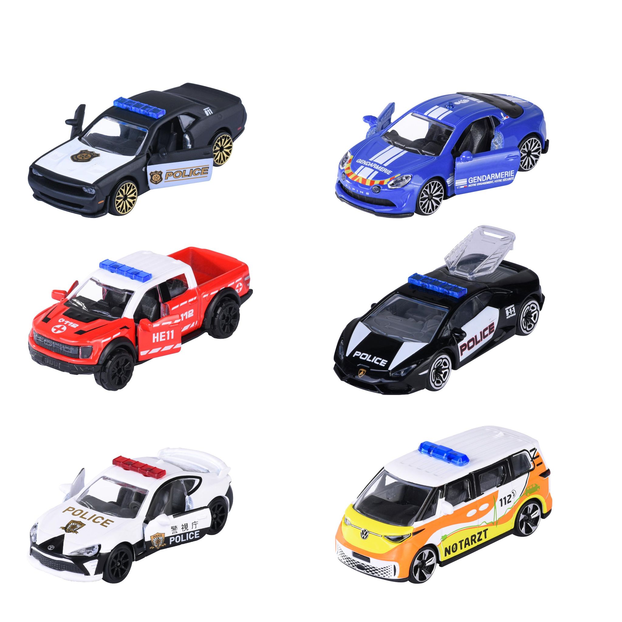 SMOBY Voiture de sécurité ou secours SOS Monde x1