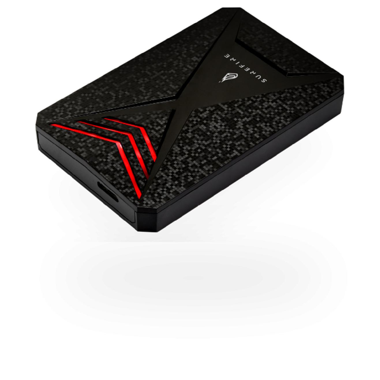 Voir la diapositive 3 : SUREFIRE Disque Dur externe 512Go USB 3 3.2 - Noir