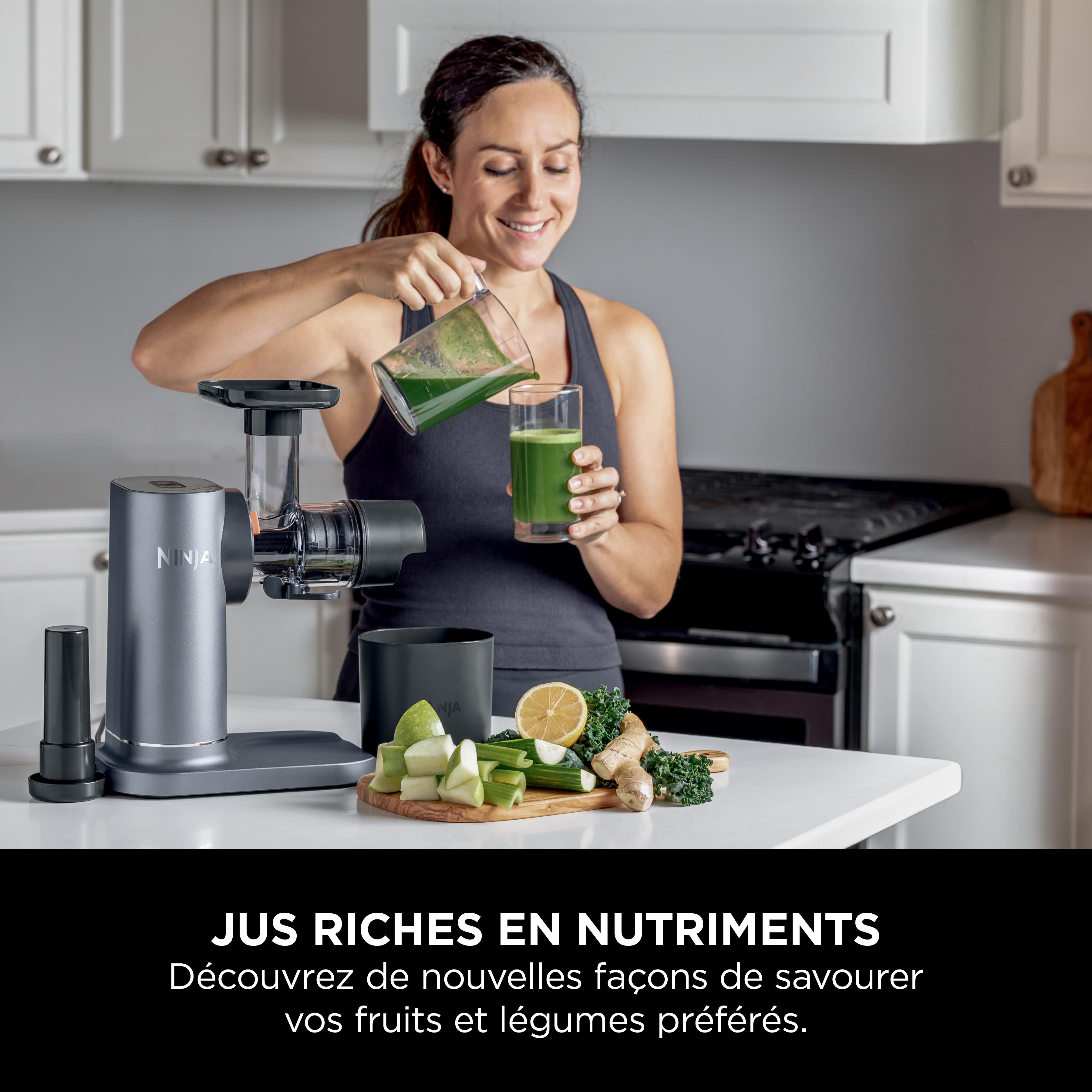 Voir la diapositive 4 : NINJA Extracteur à jus JC151EU - Noir