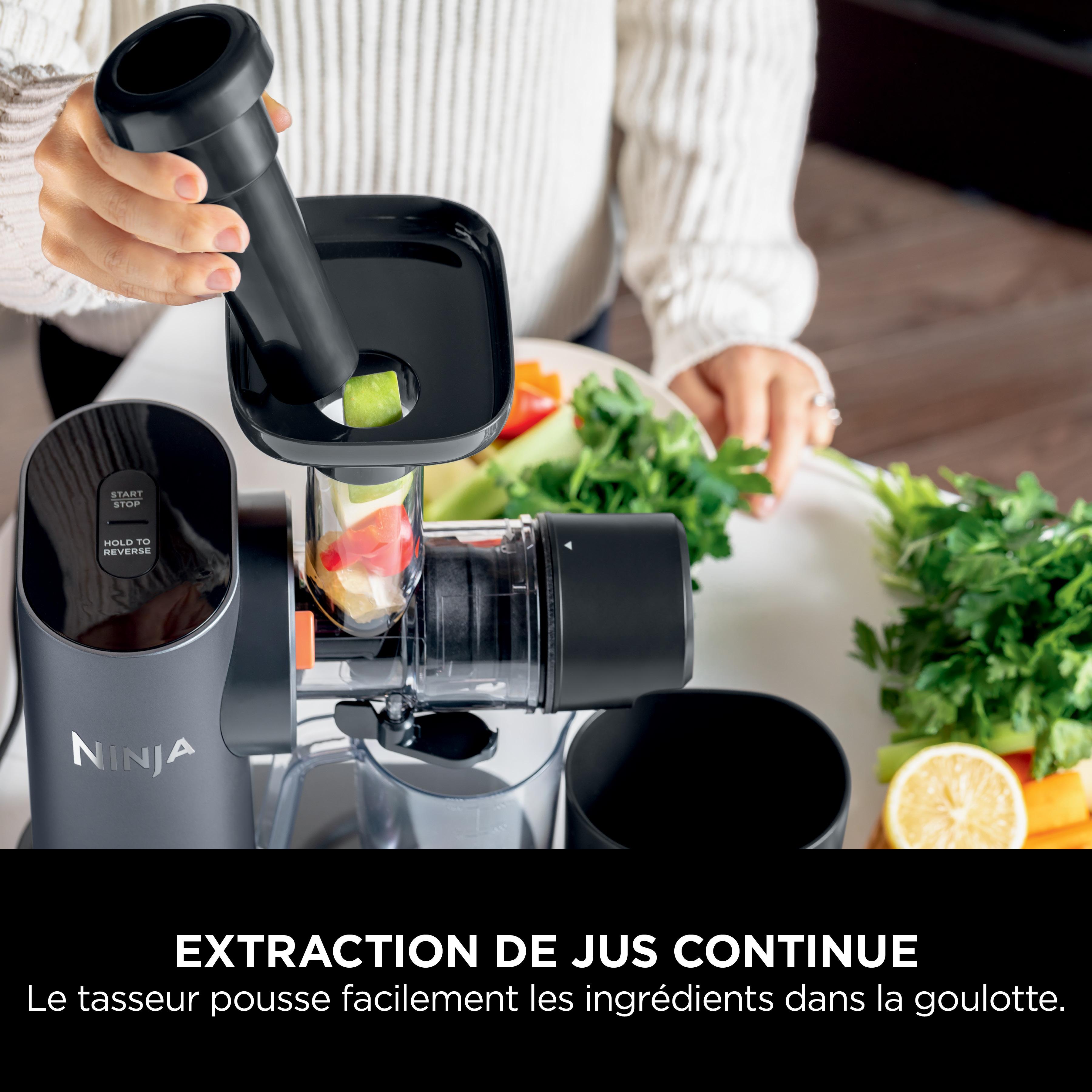 Voir la diapositive 6 : NINJA Extracteur à jus JC151EU - Noir