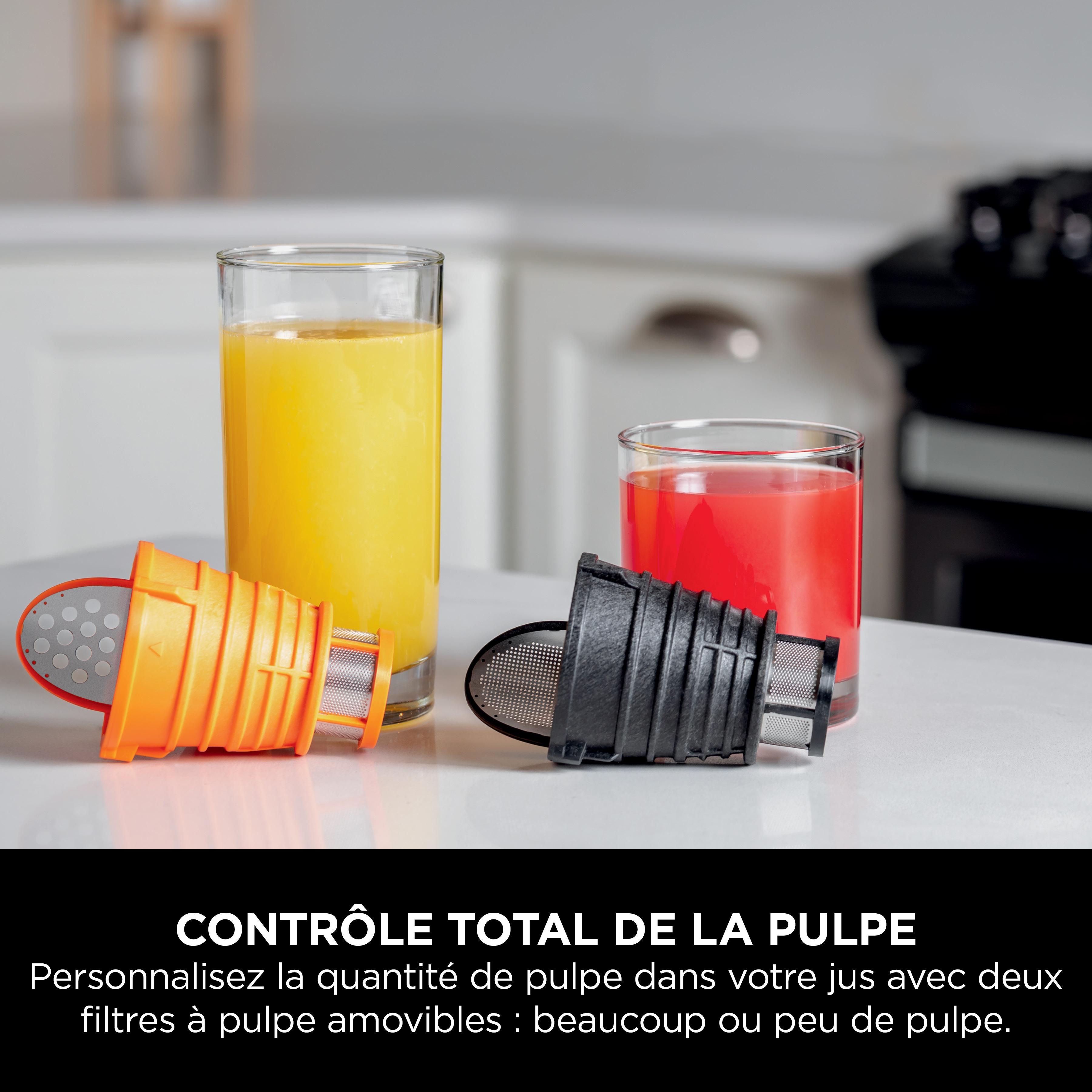 Voir la diapositive 8 : NINJA Extracteur à jus JC151EU - Noir