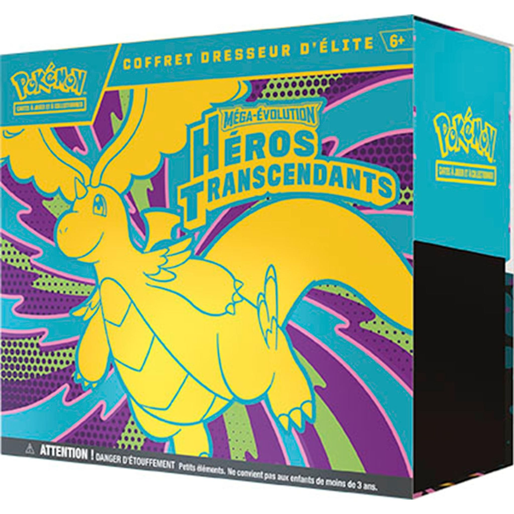 Voir la diapositive 2 : POKEMON Coffret Dresseur d'Élite Héros Transcendant