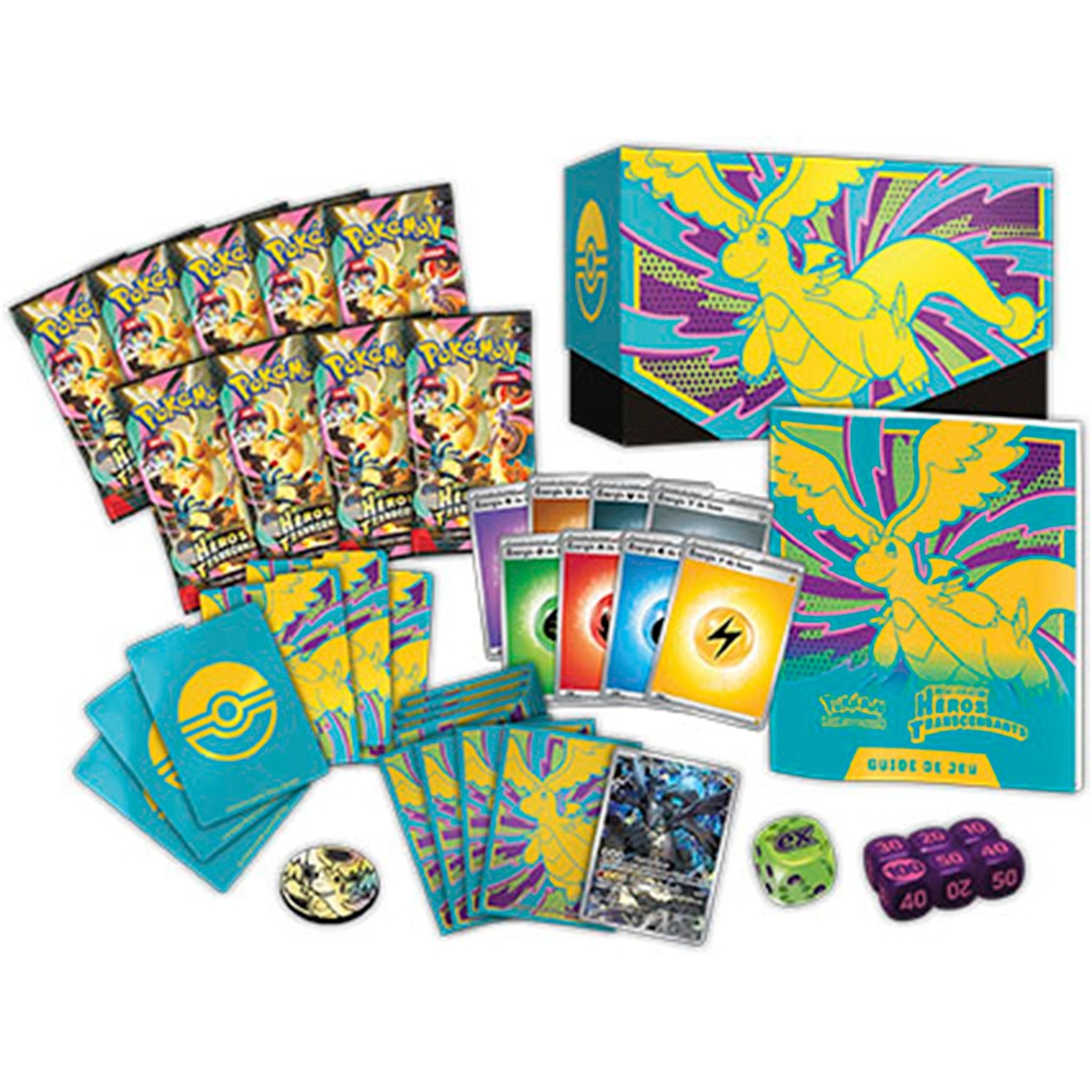 Voir la diapositive 3 : POKEMON Coffret Dresseur d'Élite Héros Transcendant