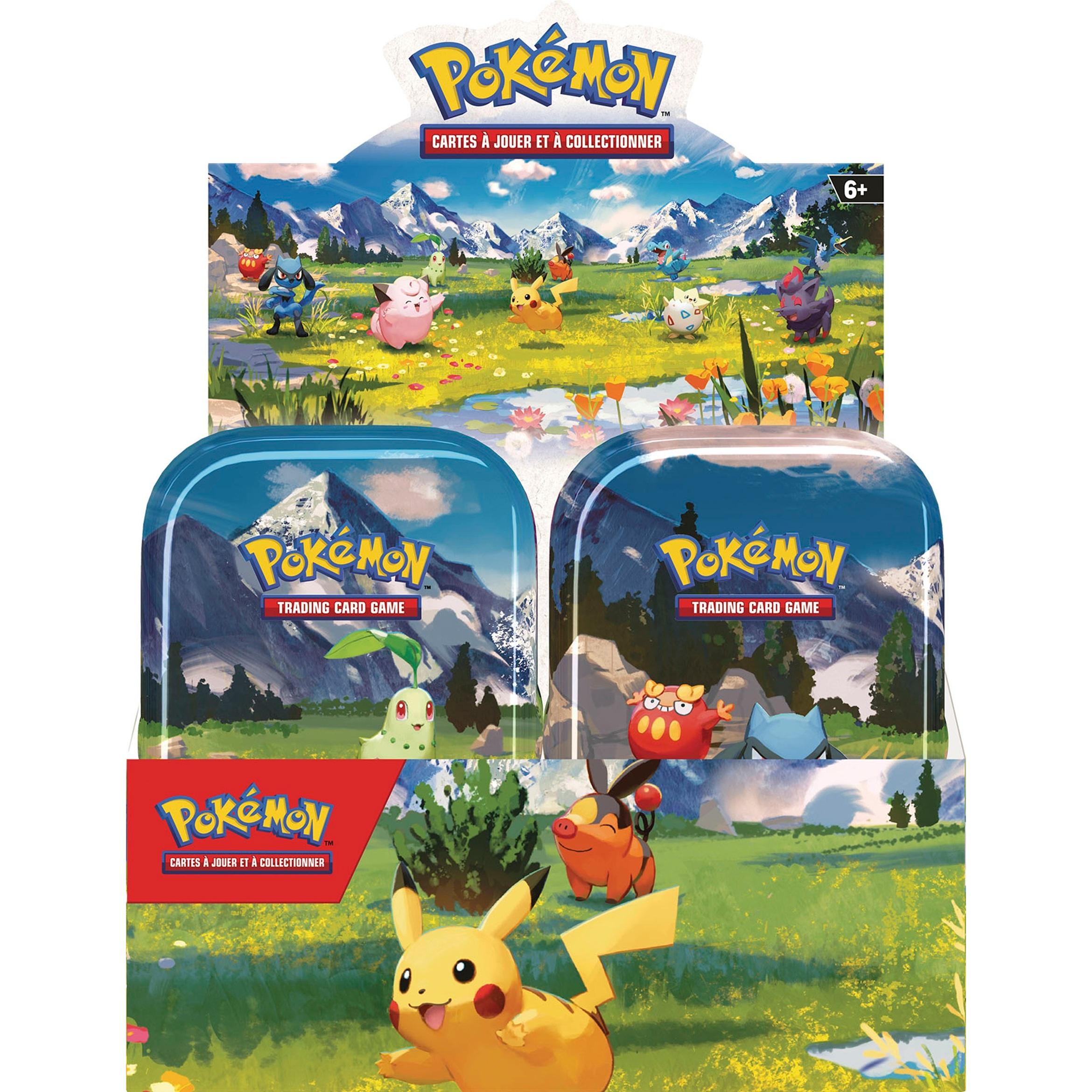 Voir la diapositive 1 : POKEMON Mini Tin Héros Transcendant 2026