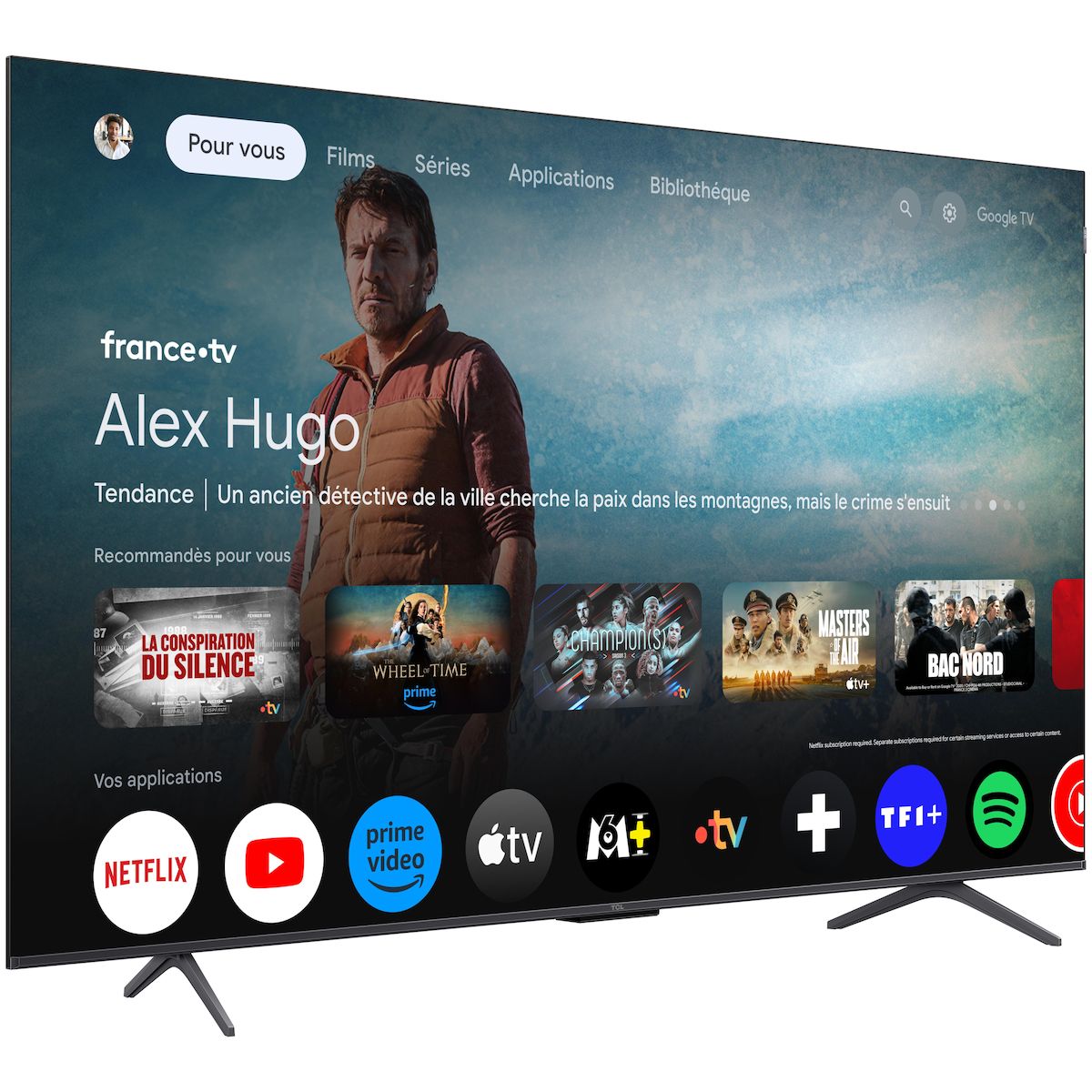 TCL TV QLED 55P8K 2025