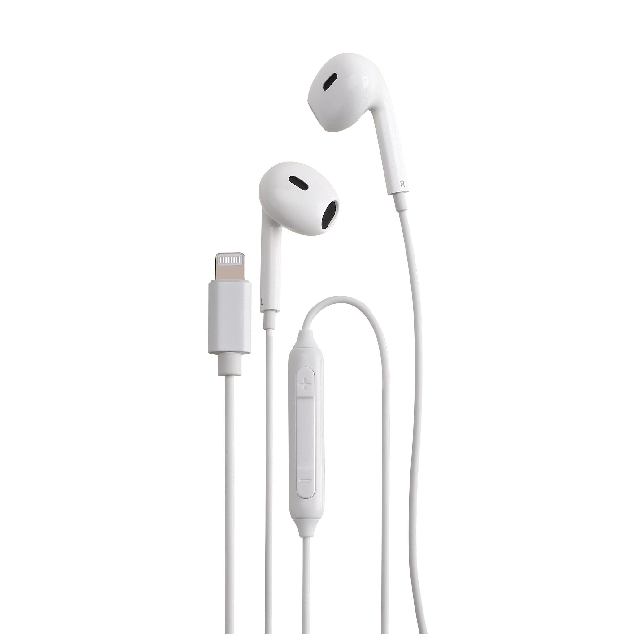 QILIVE Écouteurs Q1566 Lightning - Blanc