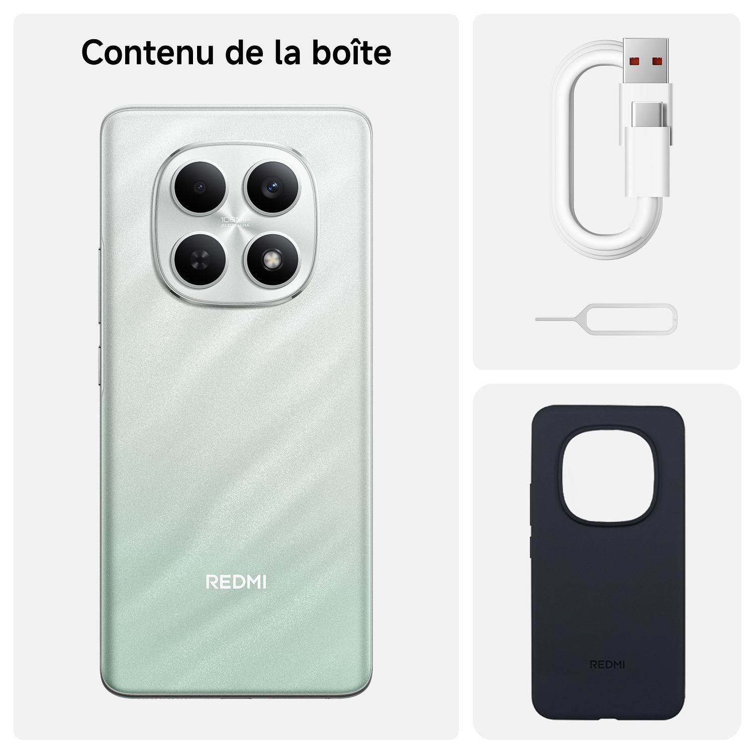 Voir la diapositive 10 : XIAOMI Redmi Note 15 256Go - Vert