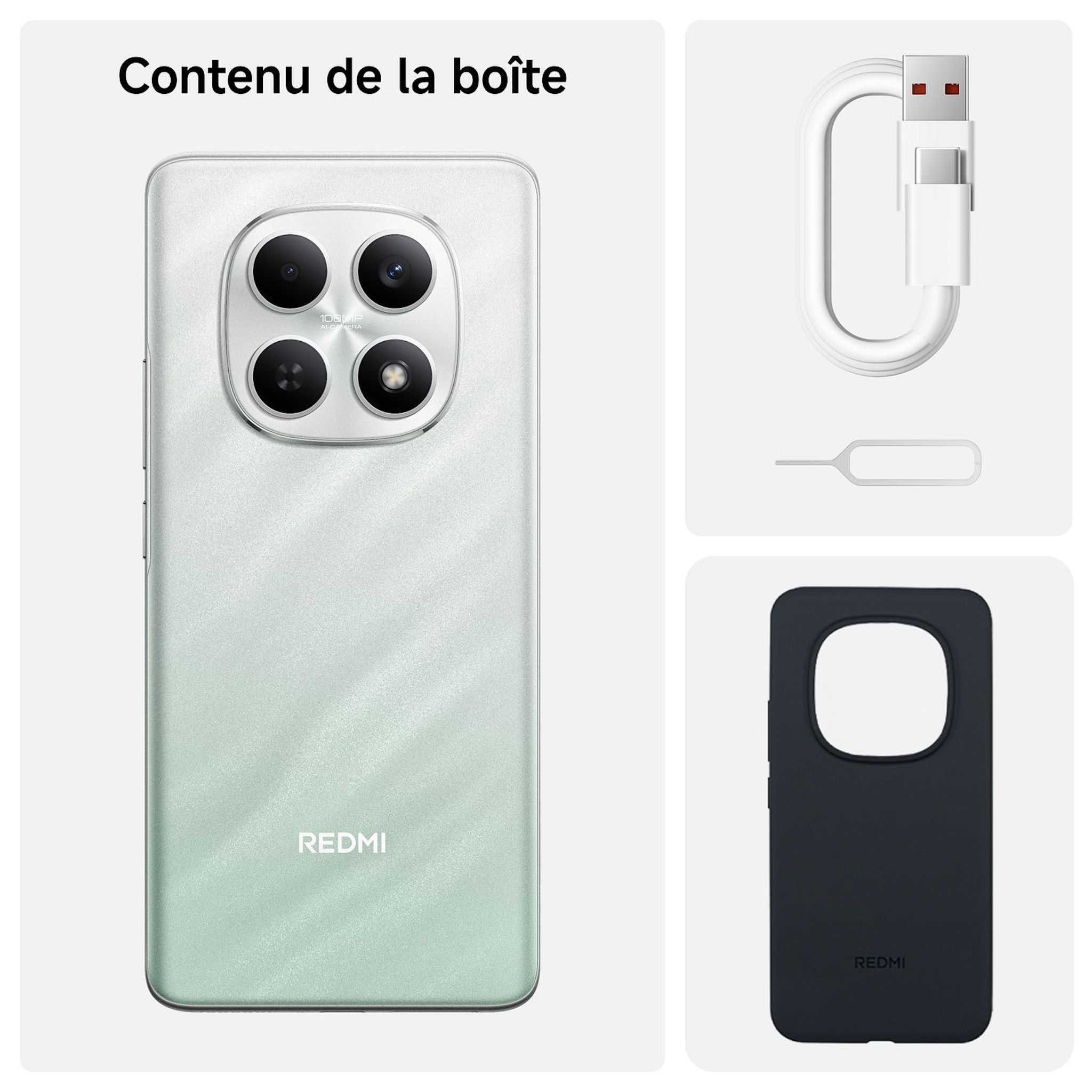 Voir la diapositive 10 : XIAOMI Redmi Note 15 256Go - Vert