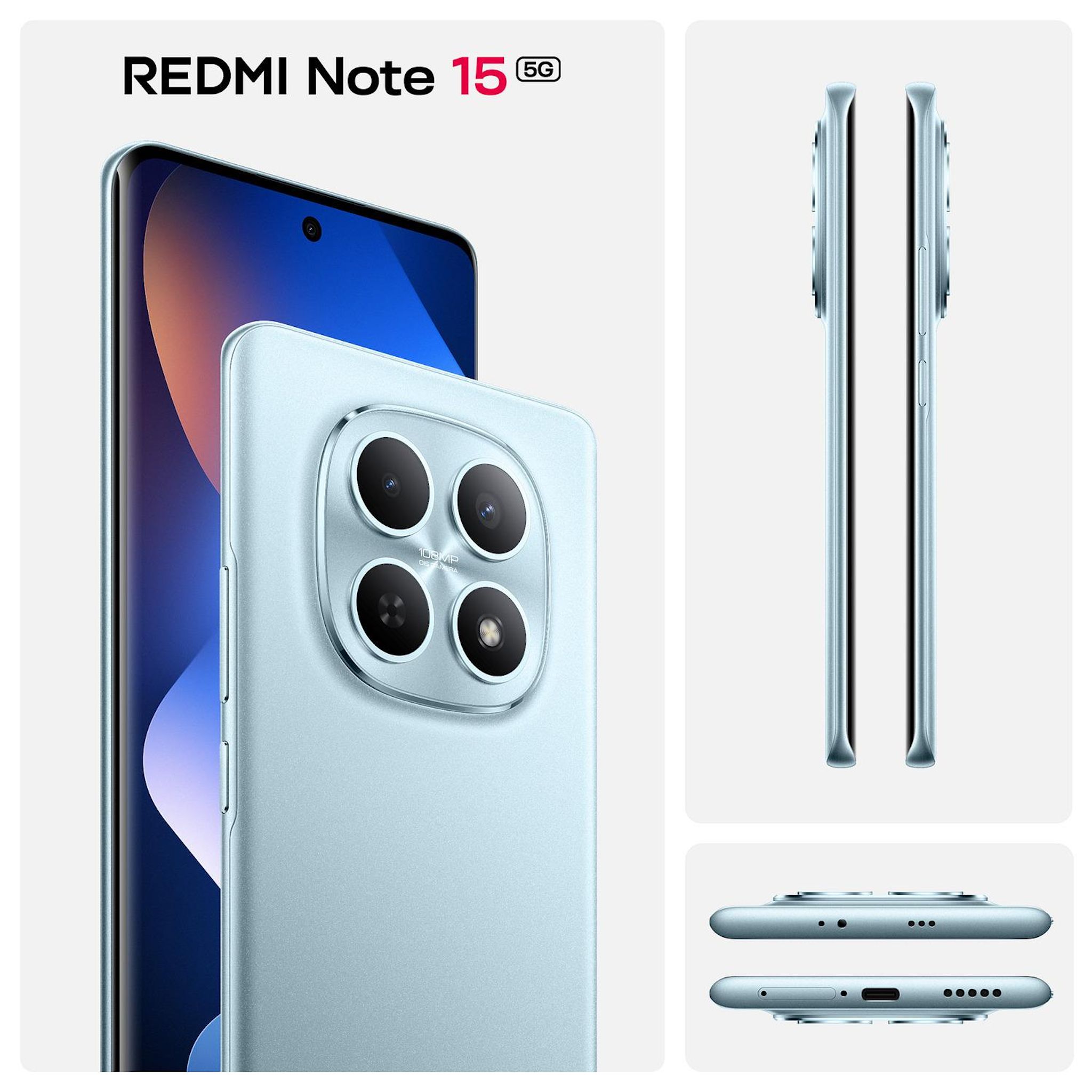 Voir la diapositive 4 : XIAOMI Redmi Note 15 5G 256Go - Bleu