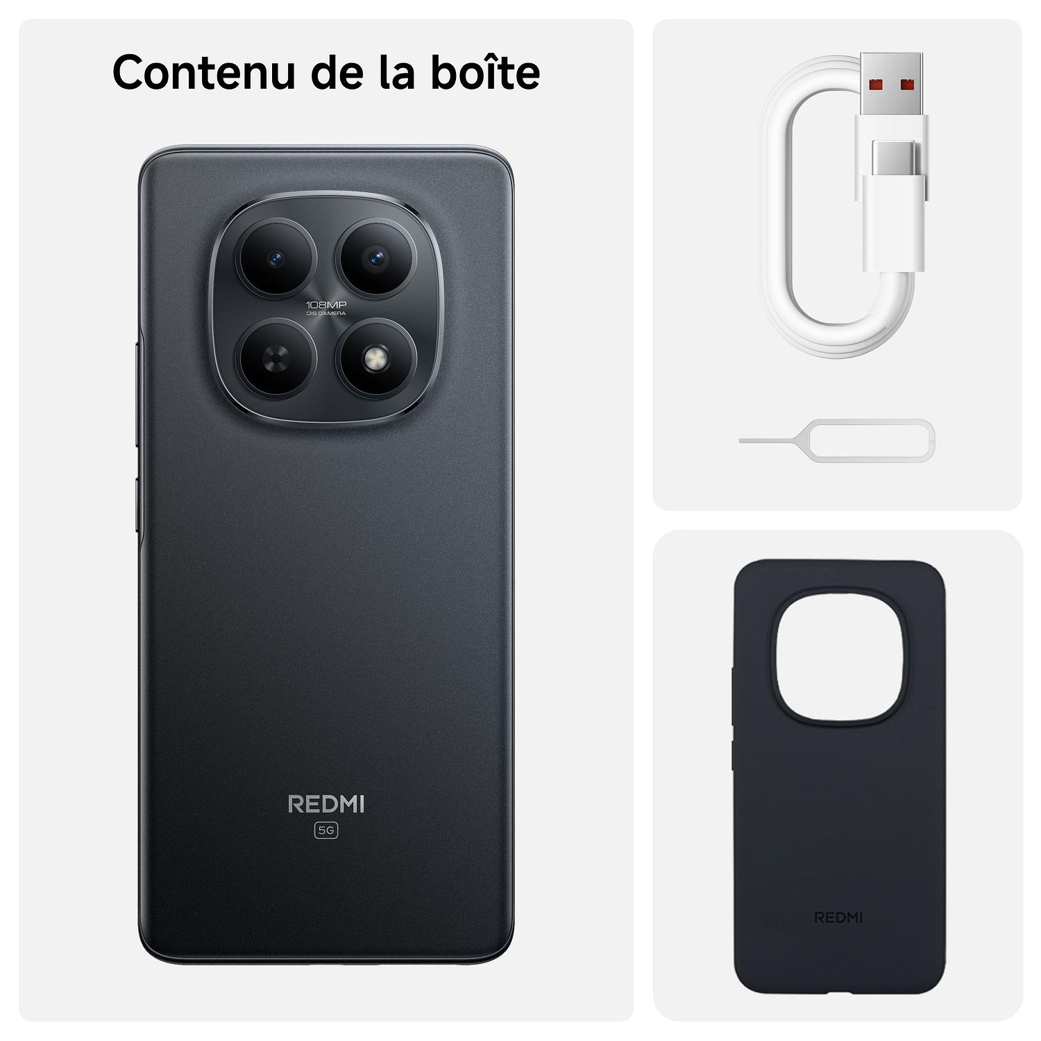 Voir la diapositive 10 : XIAOMI Redmi Note 15 5G 256Go - Noir