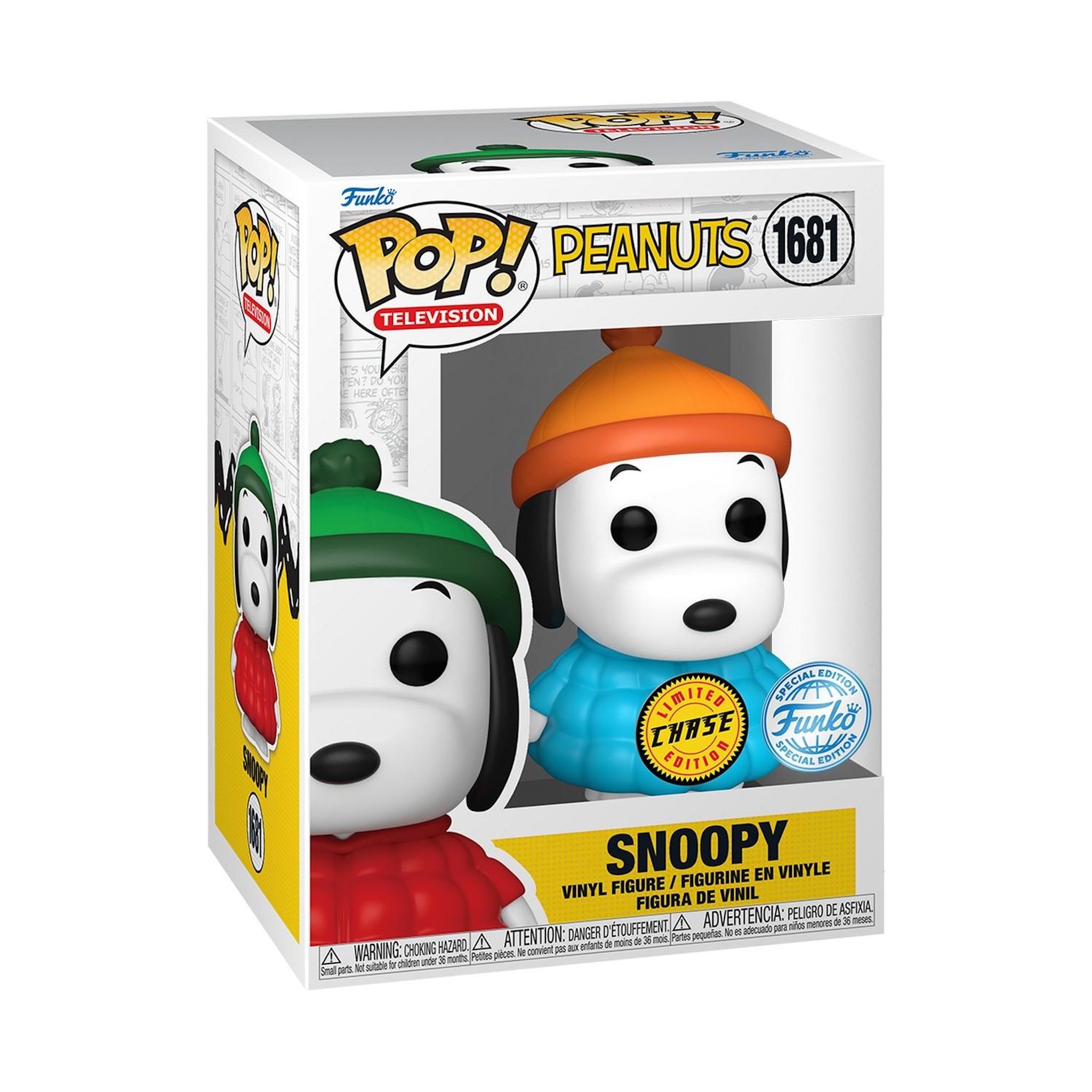 Voir la diapositive 3 : FUNKO Figurine Pop Snoopy En Manteau