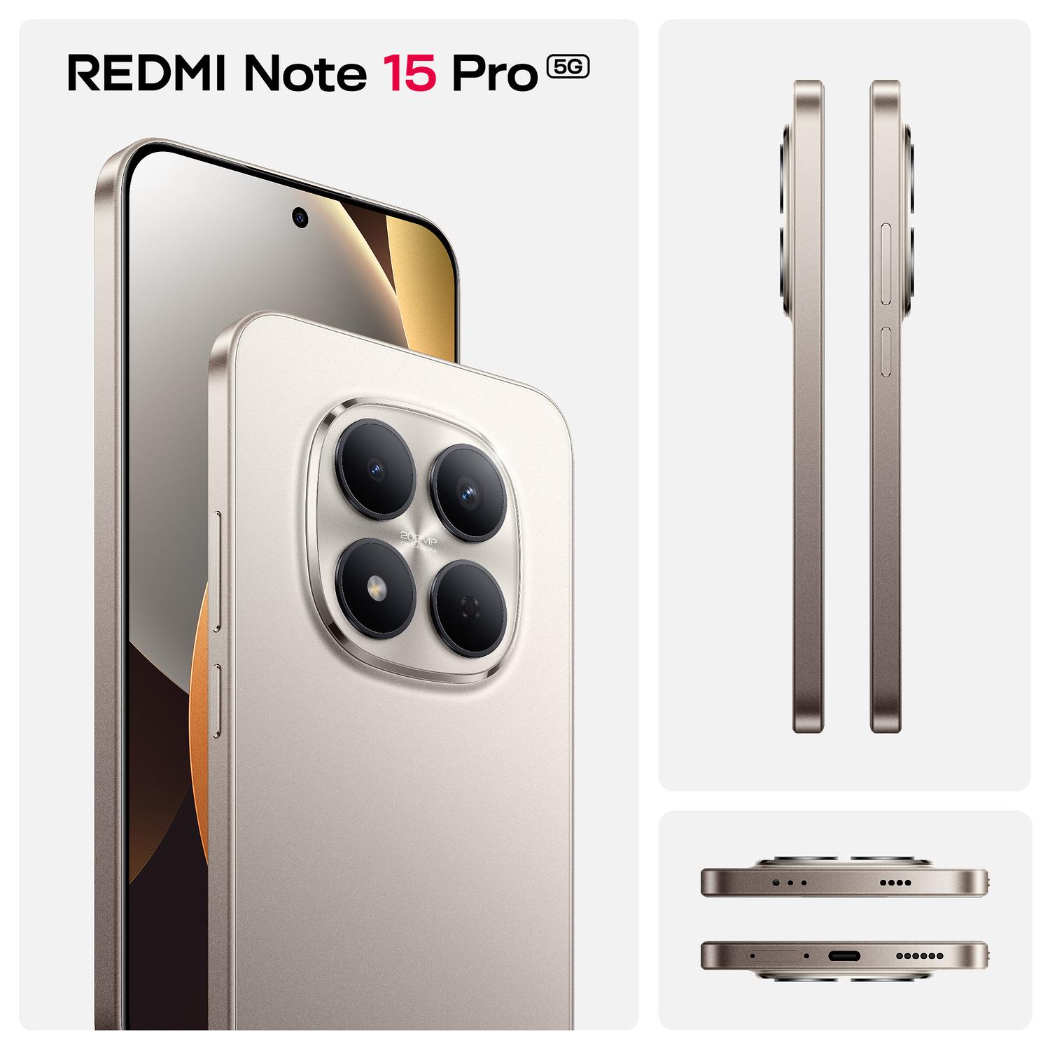 Voir la diapositive 2 : XIAOMI Redmi Note 15 Pro 5G 256Go - Gris