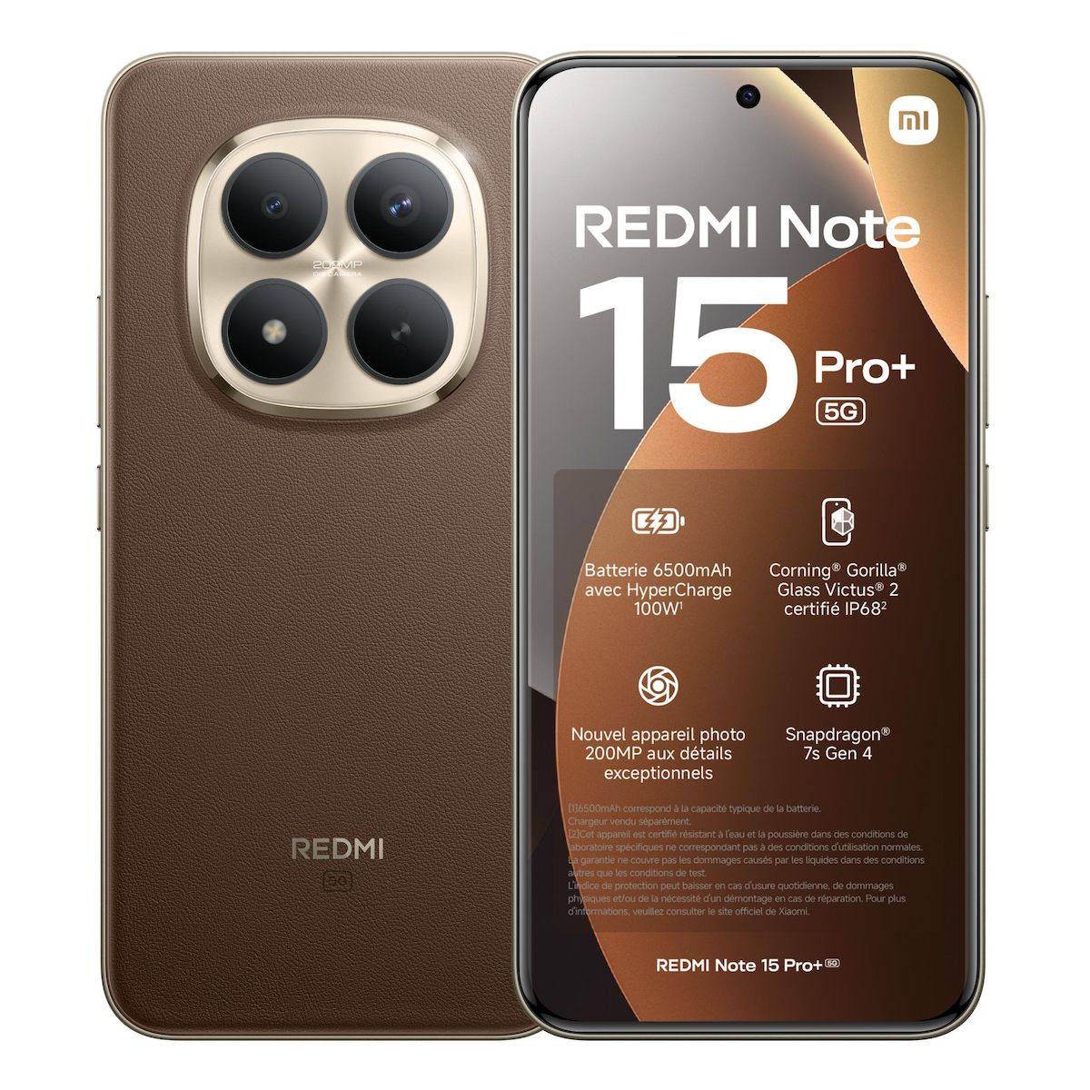 XIAOMI Redmi Note 15 Pro + 5G 256Go - Mocha Brown