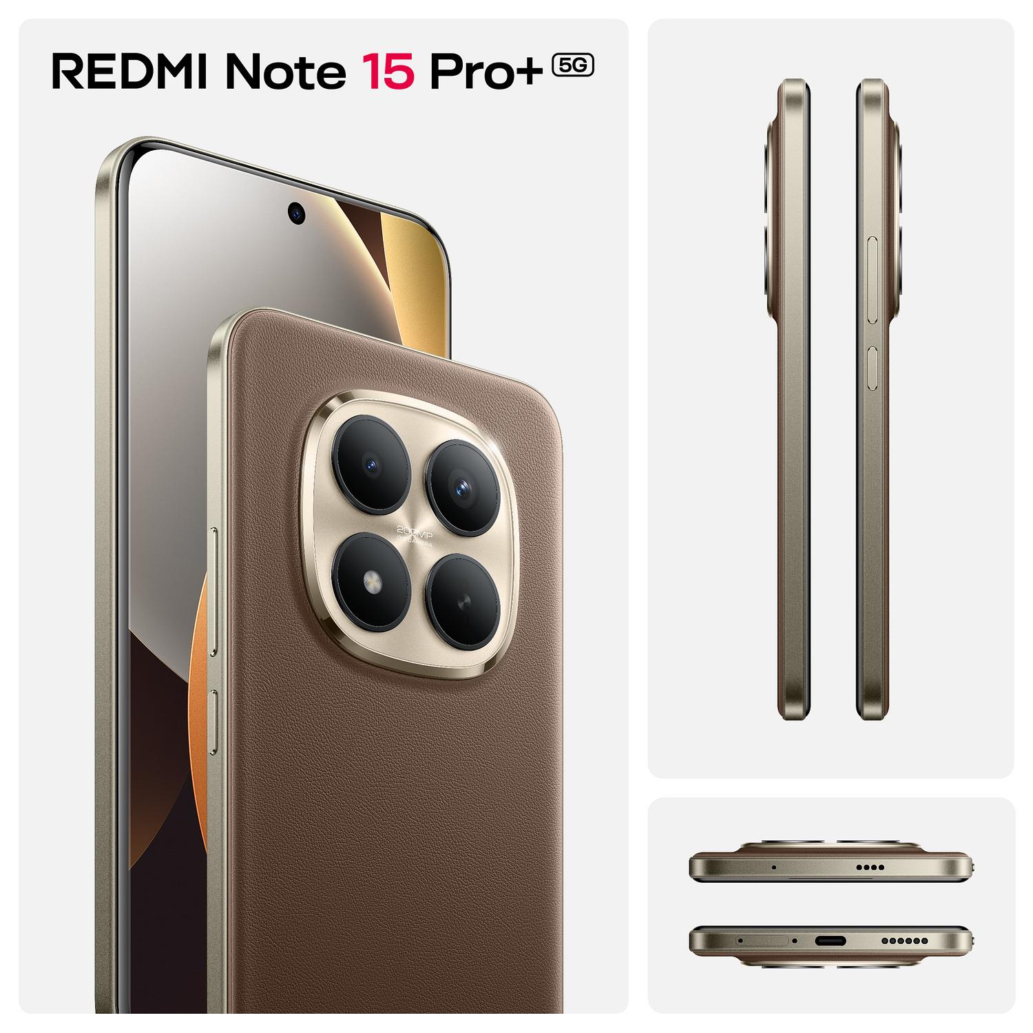 Voir la diapositive 2 : XIAOMI Redmi Note 15 Pro + 5G 256Go - Mocha Brown