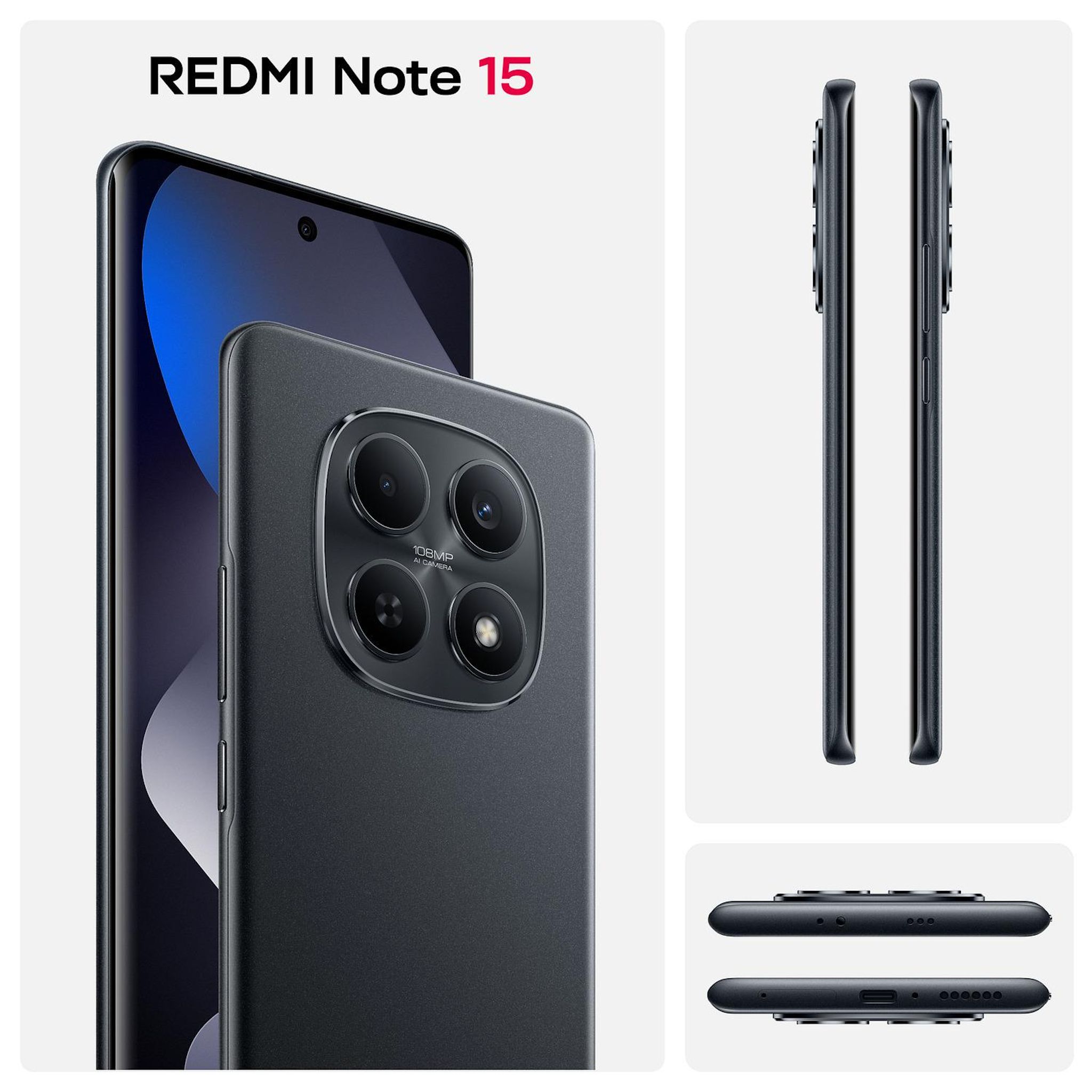 Voir la diapositive 3 : XIAOMI Redmi Note 15 256Go - Noir