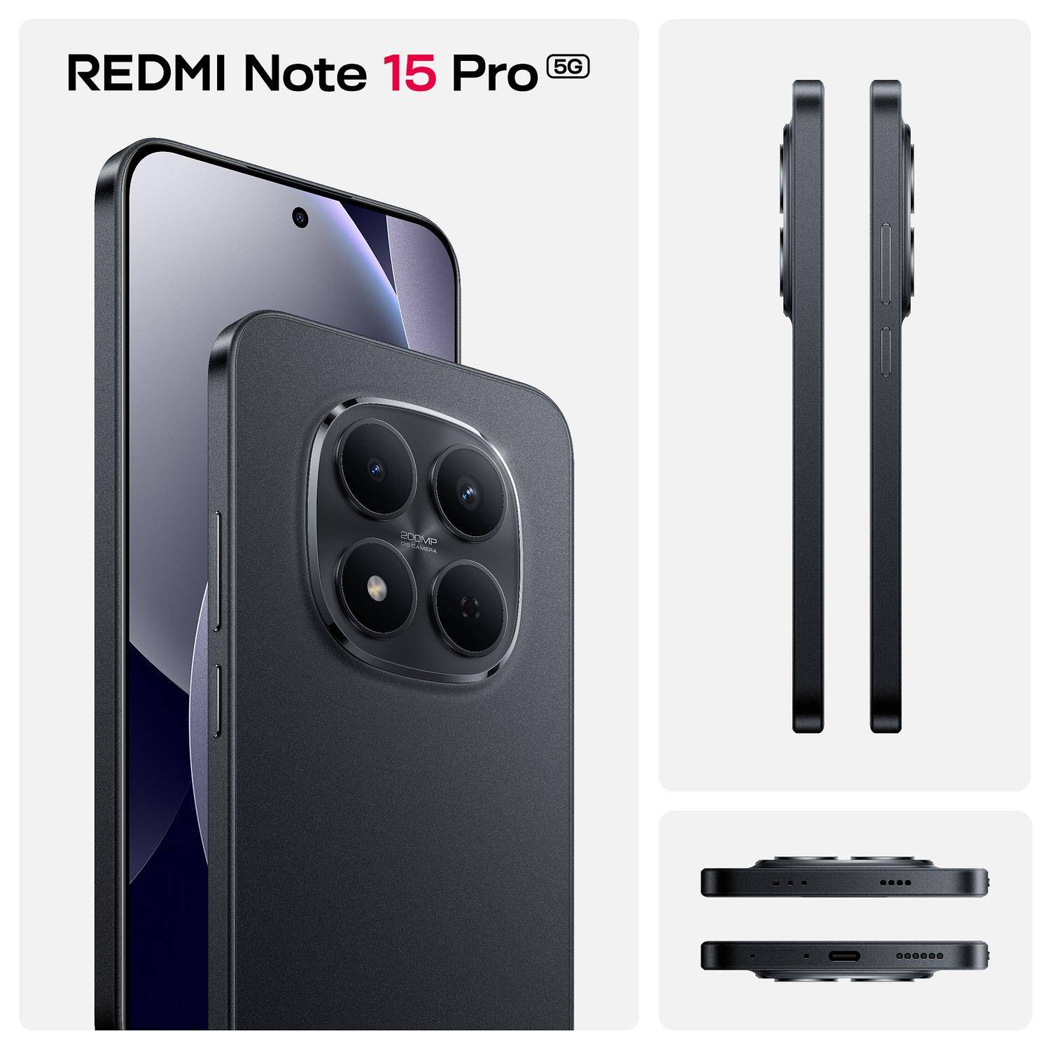 Voir la diapositive 2 : XIAOMI Redmi Note 15 Pro 5G 256Go - Noir