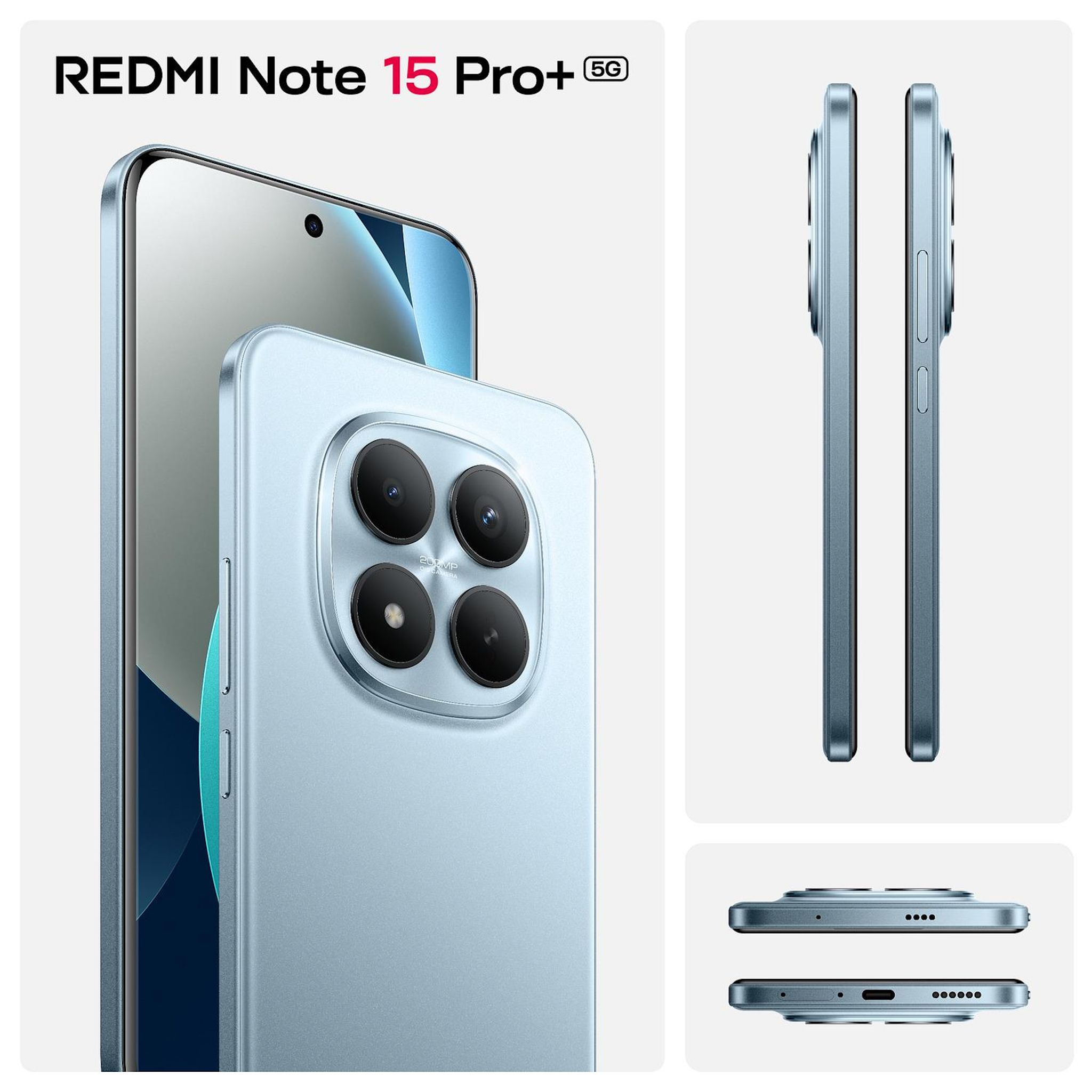 Voir la diapositive 2 : XIAOMI Redmi Note 15Pro + 5G 256Go - Bleu