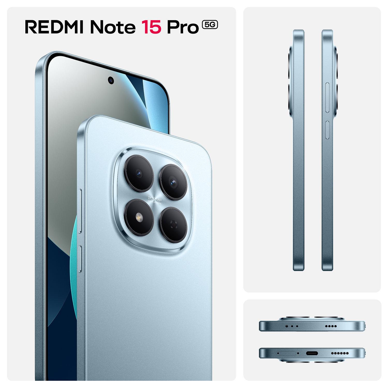 Voir la diapositive 2 : XIAOMI Redmi Note 15 Pro 5G 256Go - Bleu