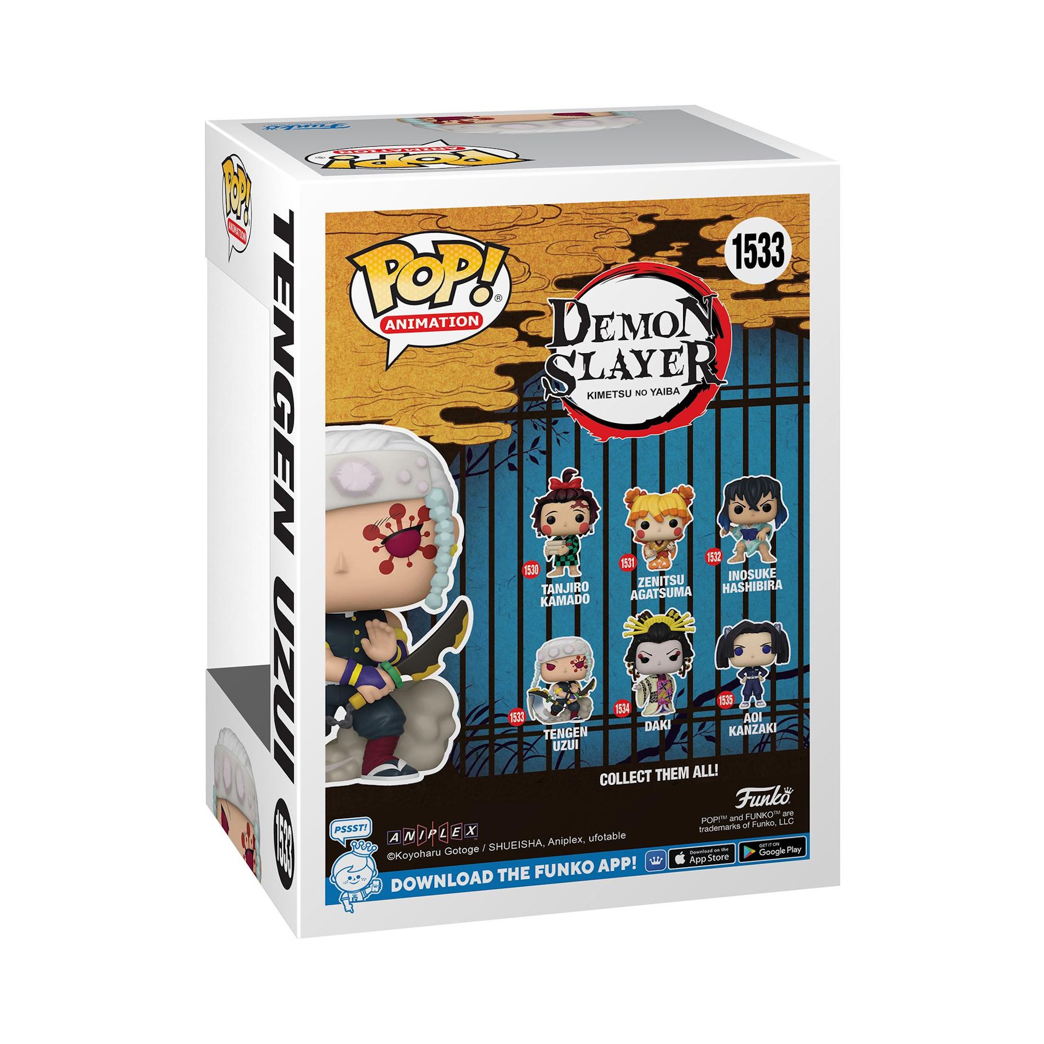 Voir la diapositive 3 : FUNKO Figurine Pop Tengen Demon Slayer