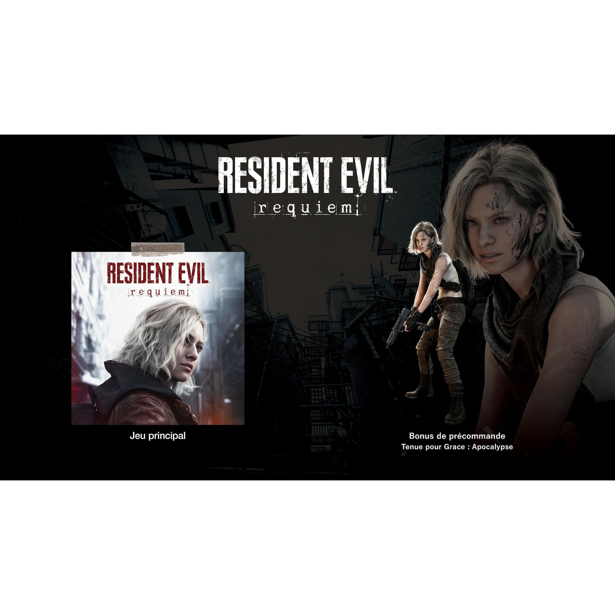 Voir la diapositive 2 : Resident Evil Requiem PS5
