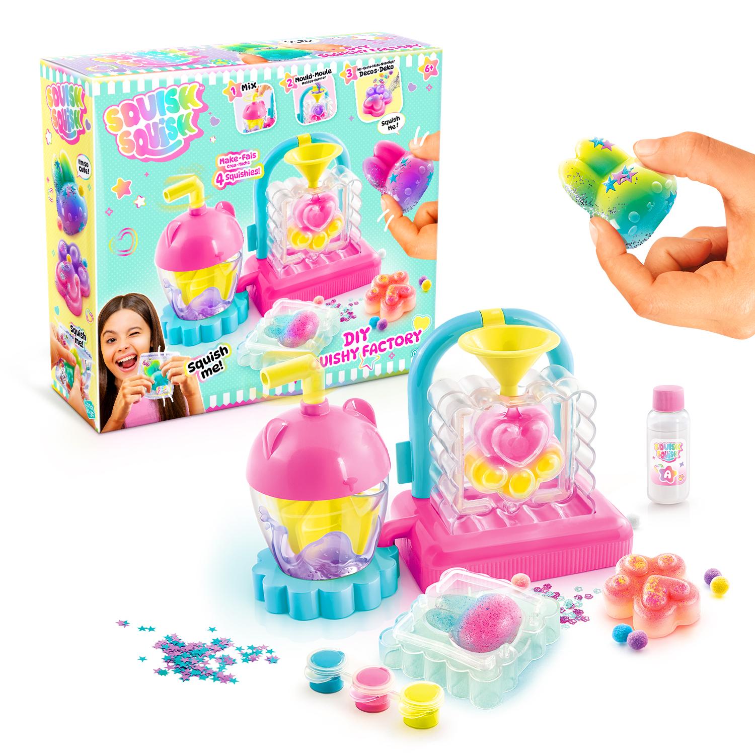 Voir la diapositive 2 : CANAL TOYS Atelier de création Squishy Factory