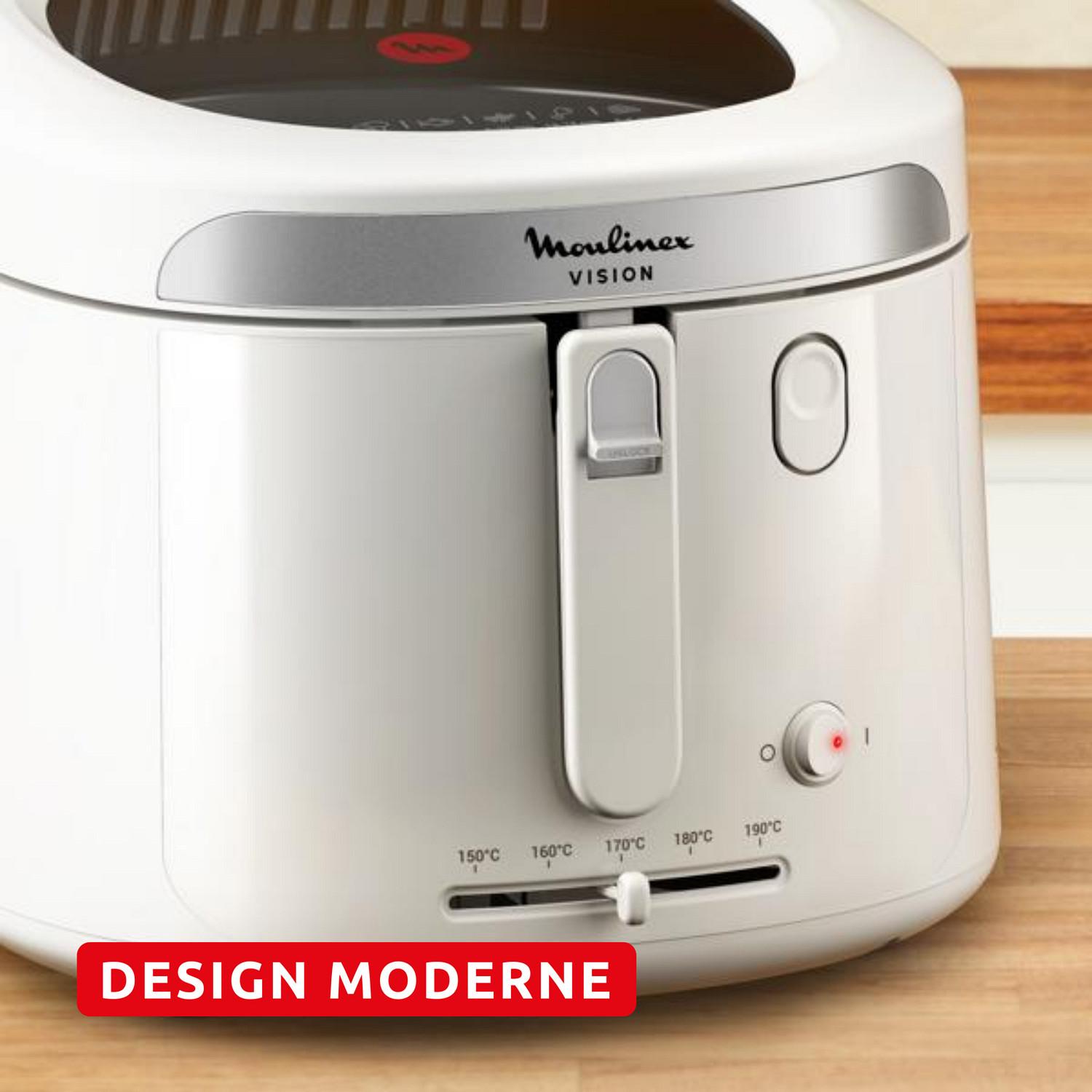 Voir la diapositive 4 : MOULINEX Friteuse classique AF2521E0 - Blanc