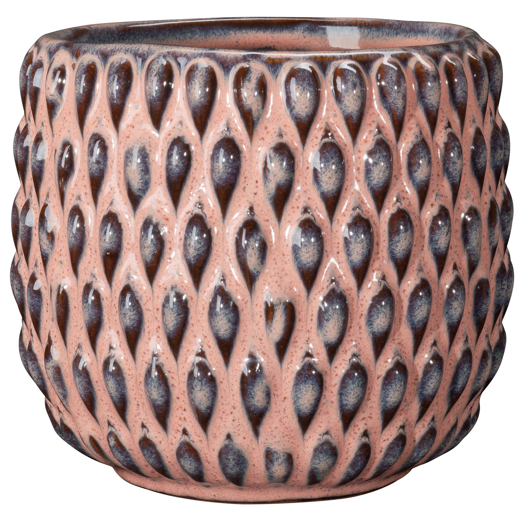 SCHEURICH Cache-pot fizzy rose Diam.16 cm