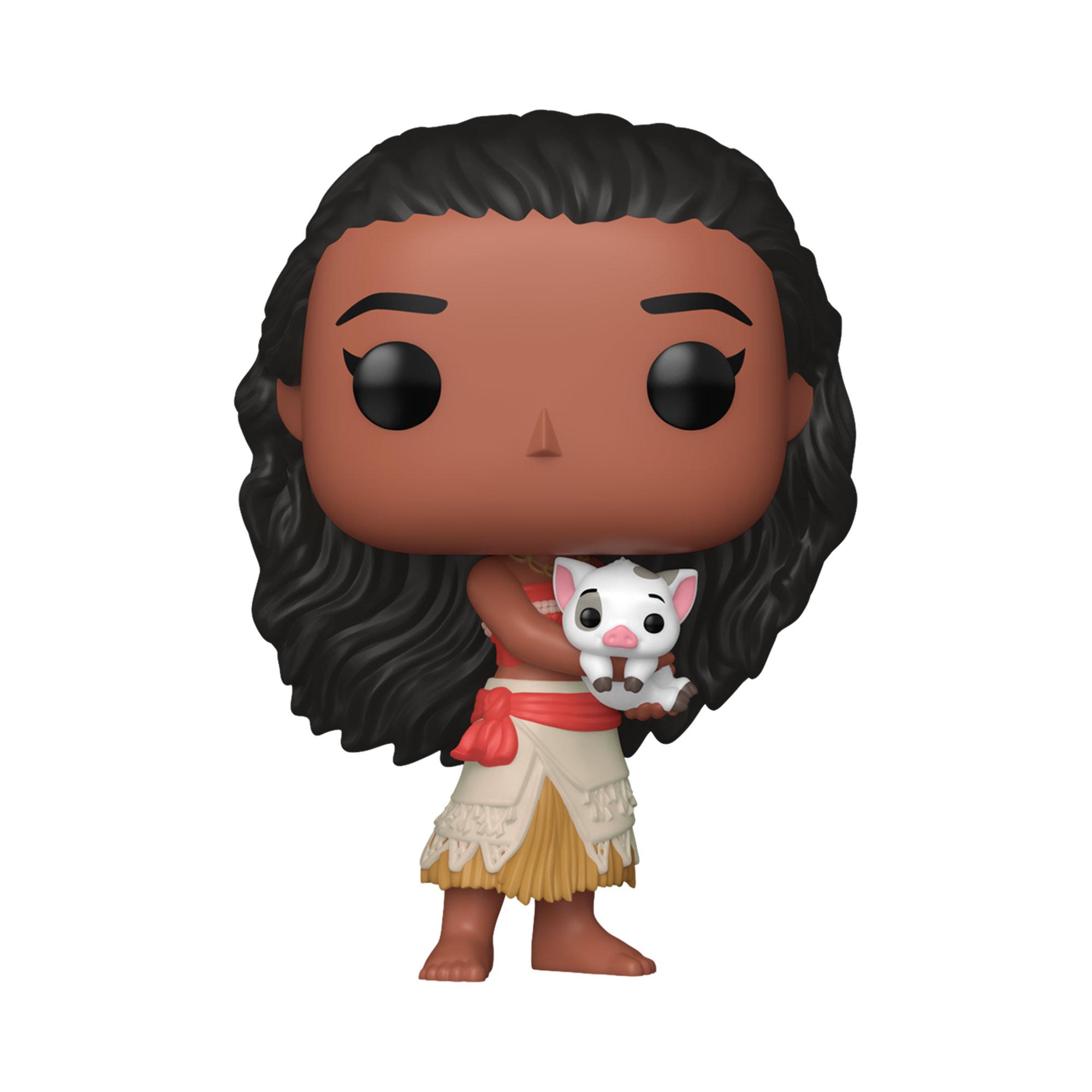 Voir la diapositive 2 : FUNKO Figurine Pop Vaiana, Moana with Pua Disney