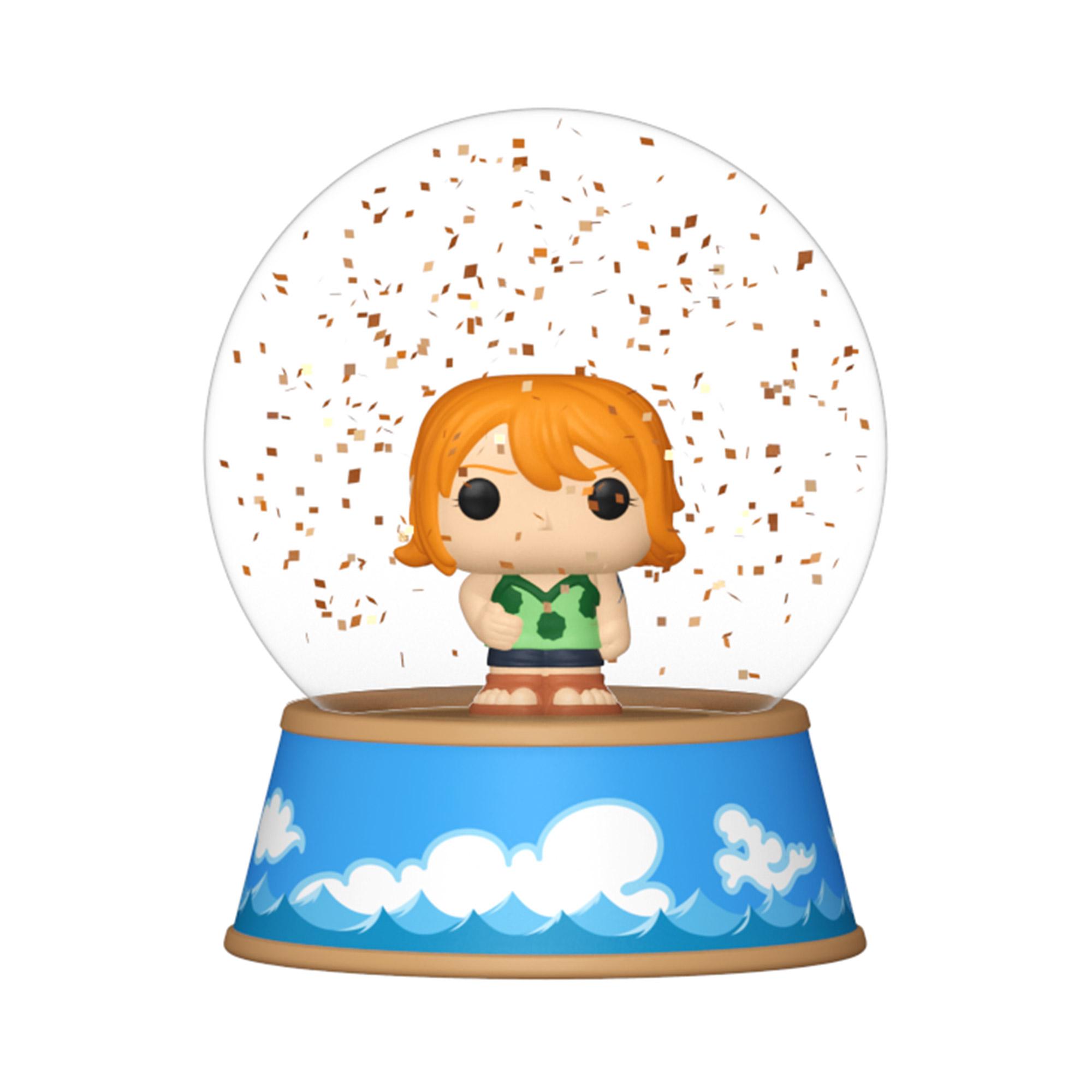 Voir la diapositive 2 : FUNKO Boule à Paillette Nami - One Piece