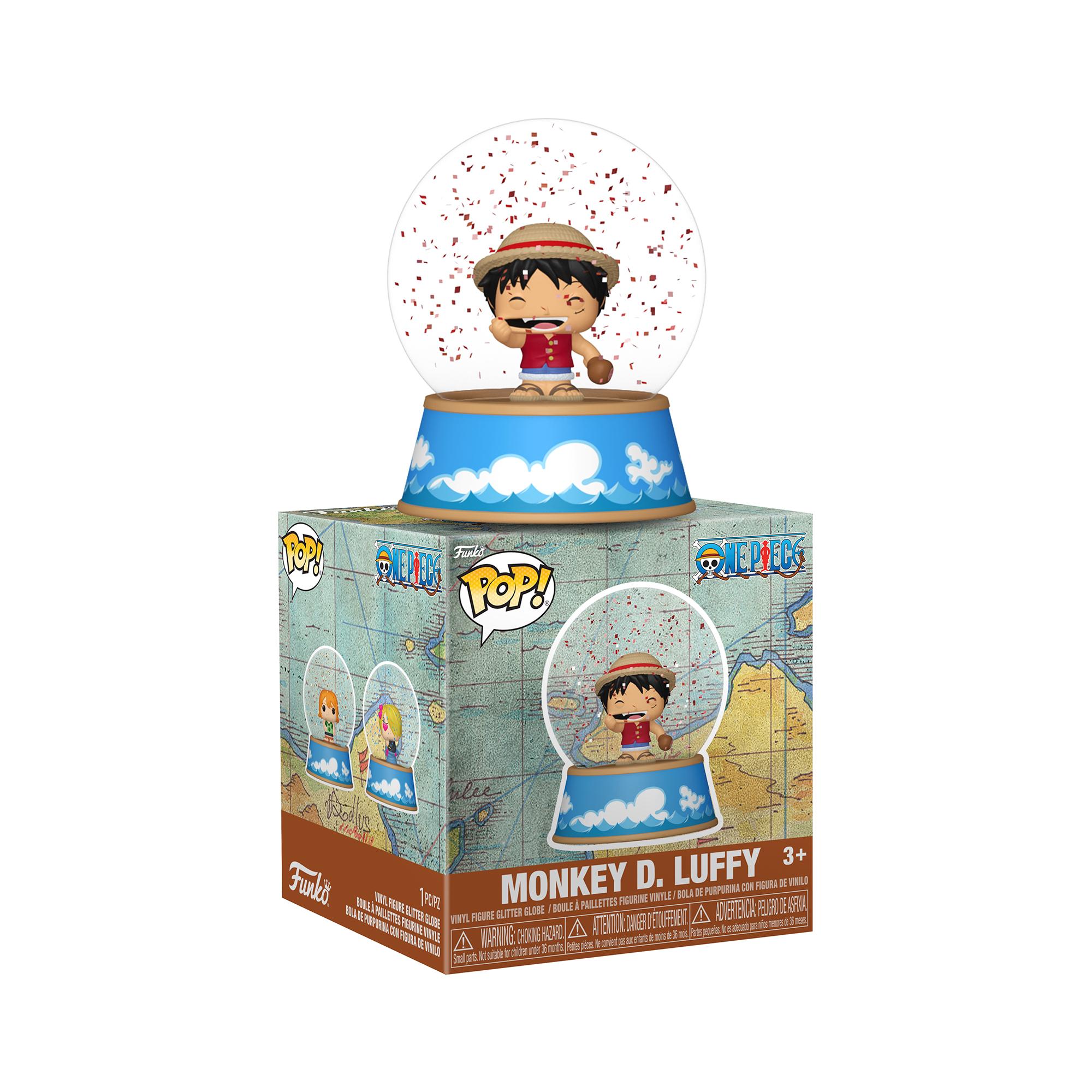 FUNKO Boule à Paillette Luffy - One Piece