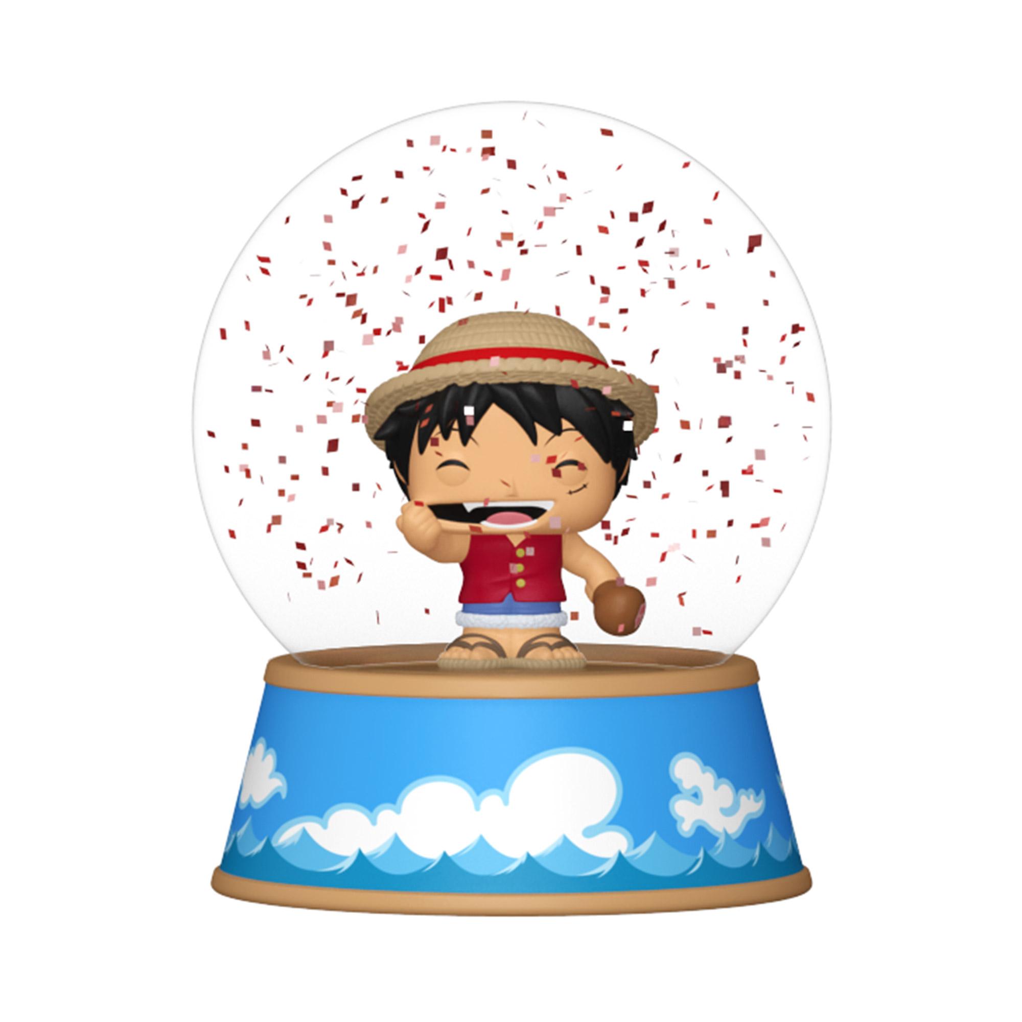 Voir la diapositive 2 : FUNKO Boule à Paillette Luffy - One Piece