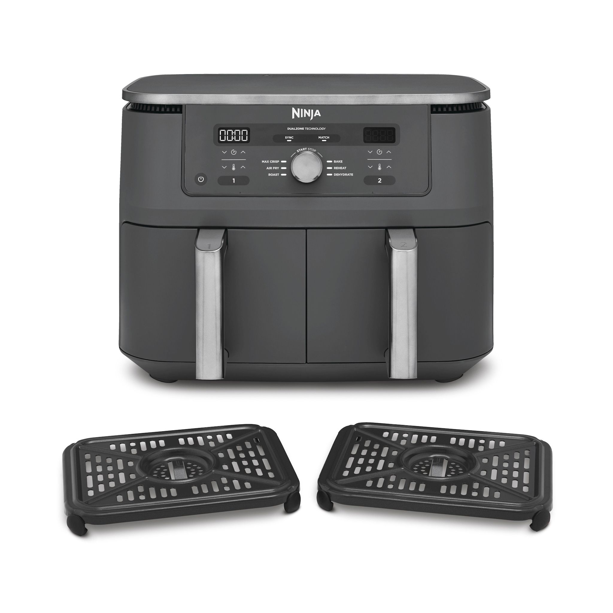 Voir la diapositive 2 : NINJA Friteuse sans huile à air chaud DZ400EU - Noir