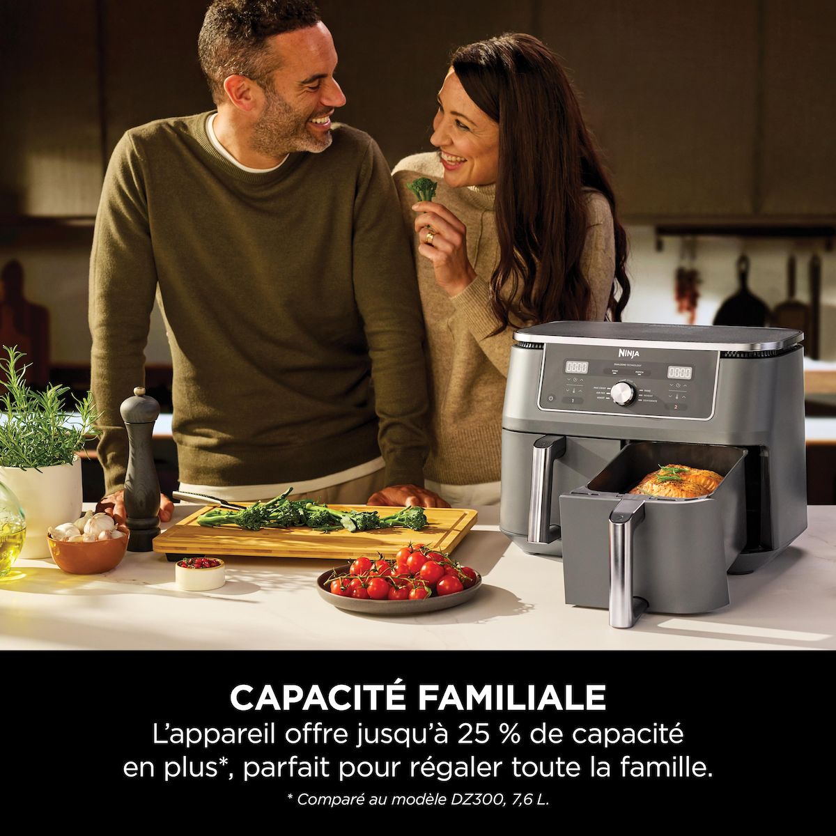 NINJA Friteuse sans huile à air chaud DZ400EU - Noir