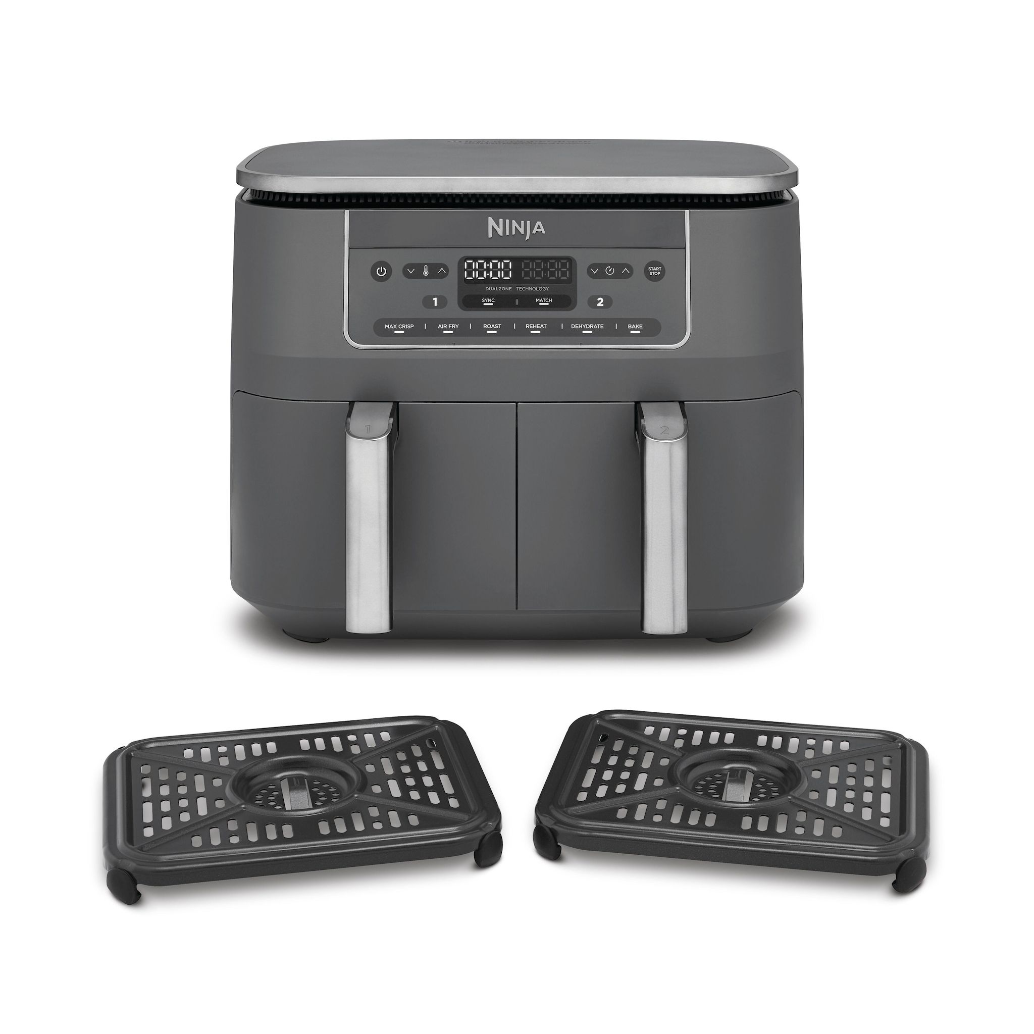 Voir la diapositive 2 : NINJA Friteuse sans huile à air chaud DZ300EU - Noir