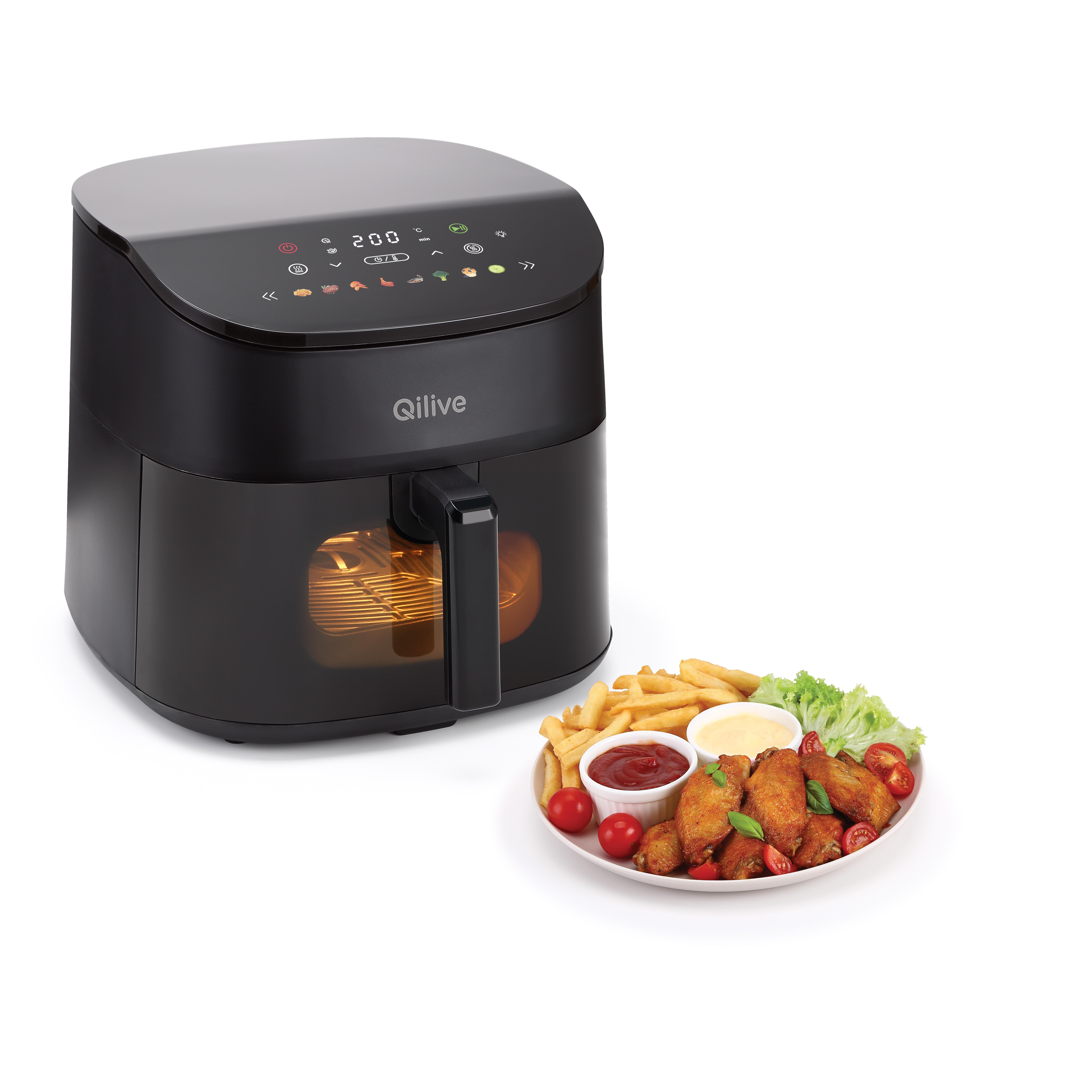 QILIVE Friteuse sans huile à air chaud Q.5359 - Noir