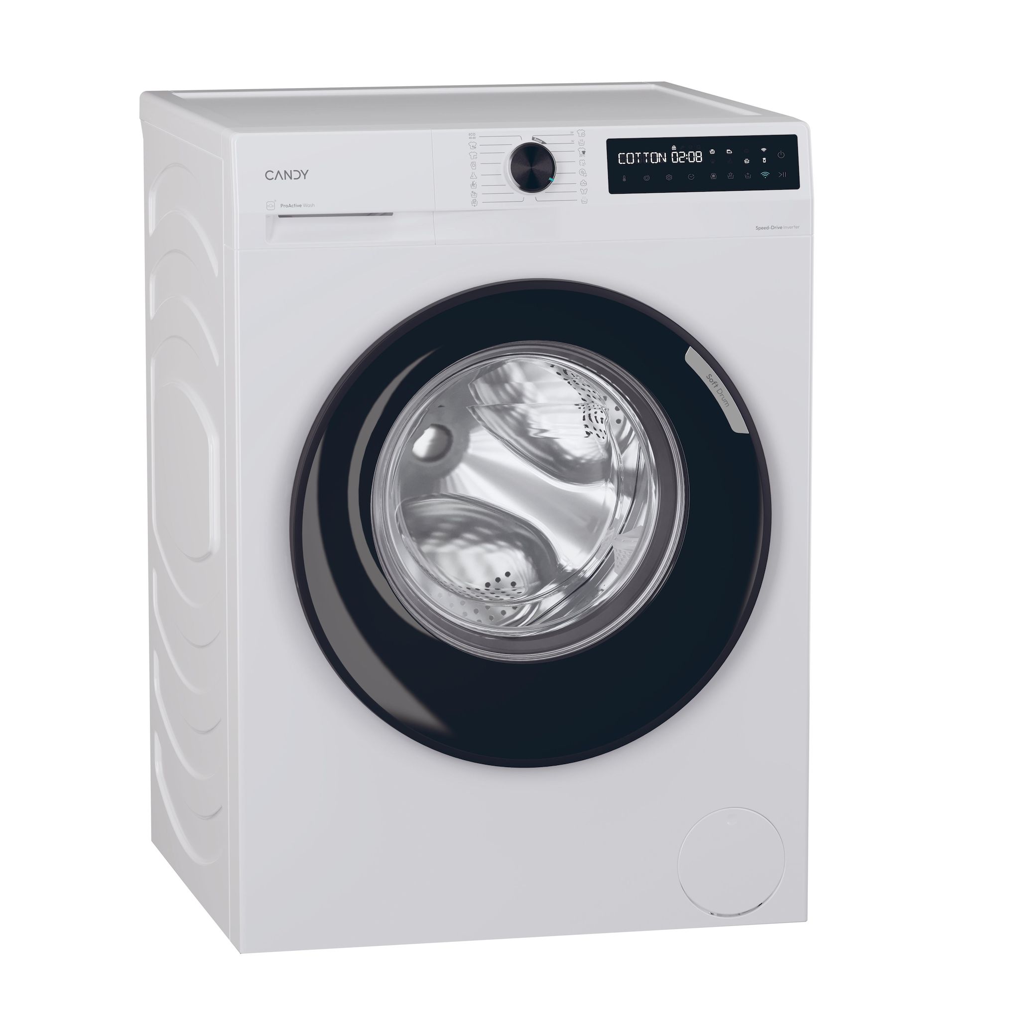 Voir la diapositive 4 : CANDY Lave linge hublot BR49B8S, 9 kg, 1400 T/min, A