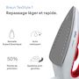 Voir la diapositive 3 : BRAUN Fer à repasser SI1019RD - Rouge et blanc