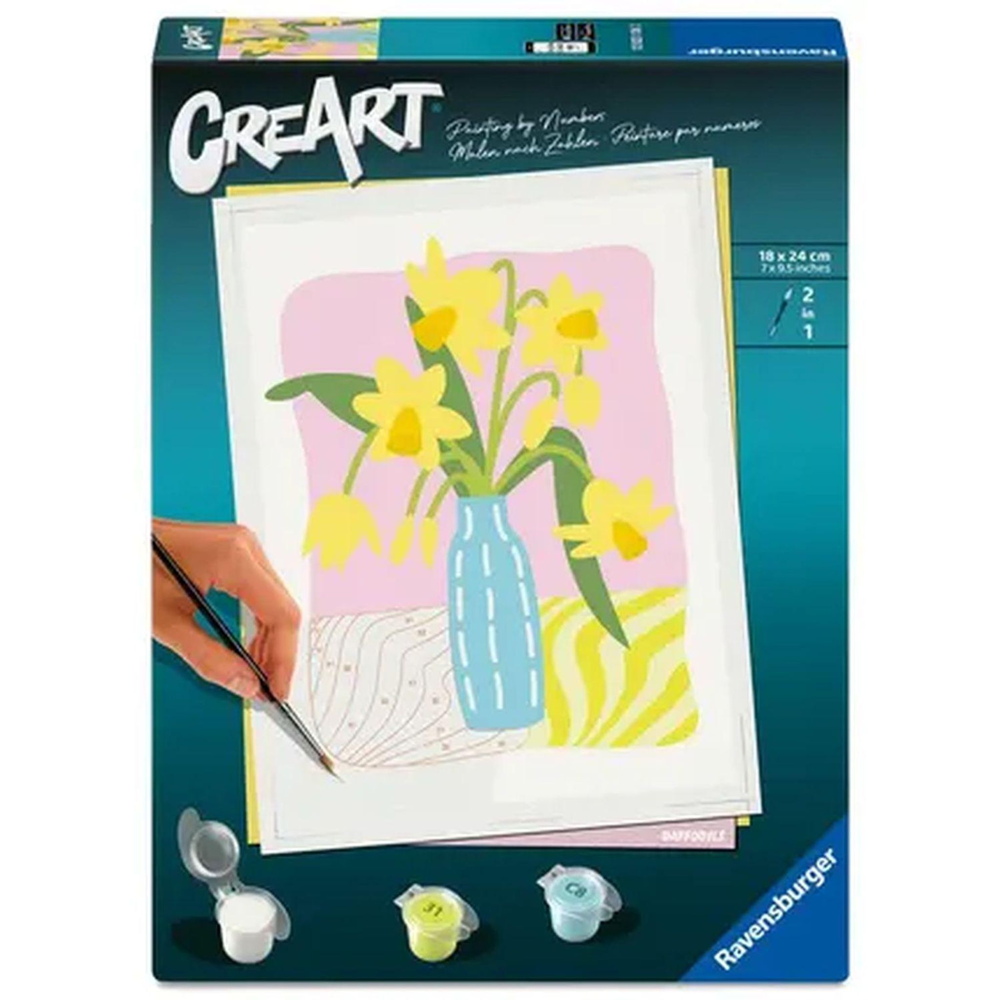 Voir la diapositive 2 : RAVENSBURGER Creart Adulte 18/24cm