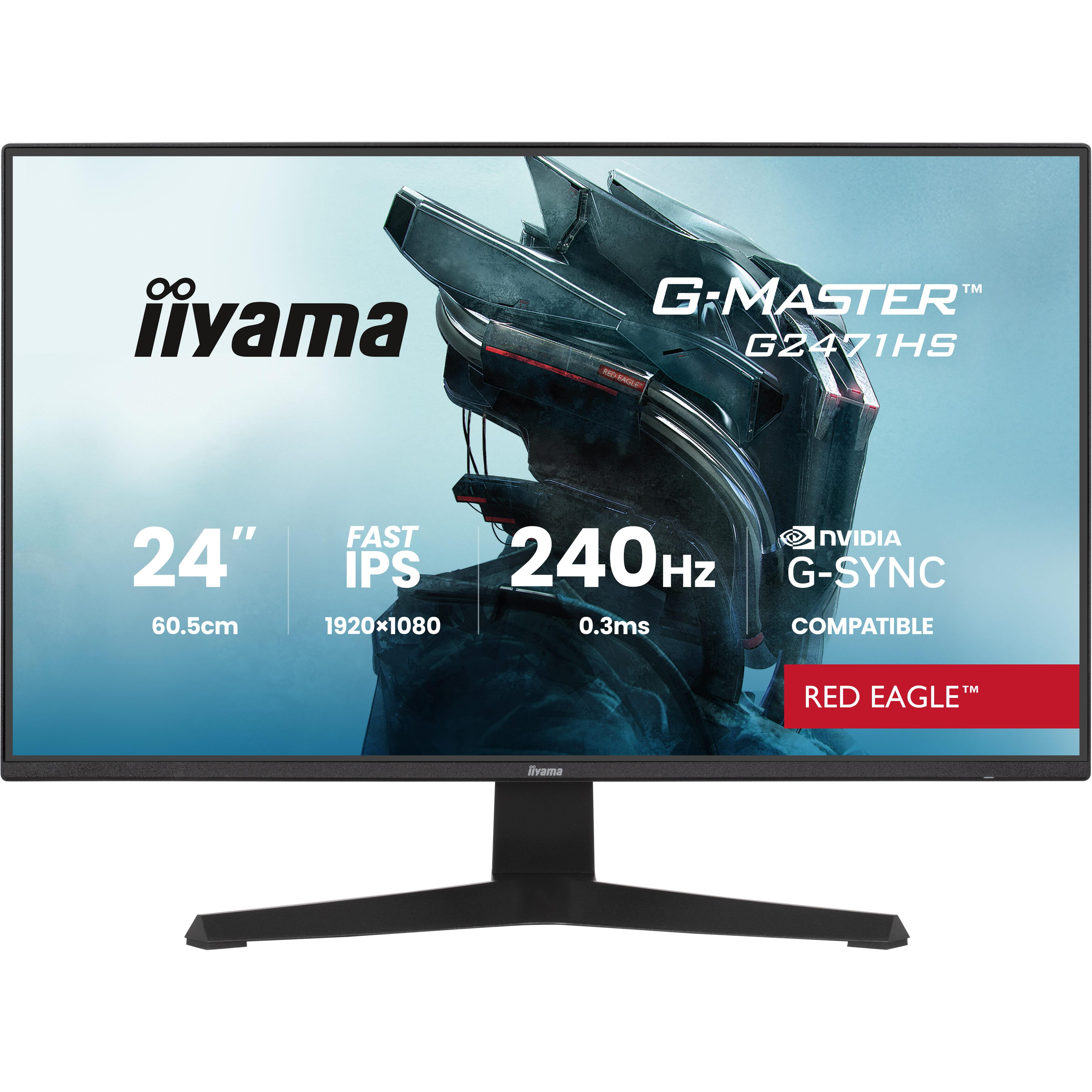 Voir la diapositive 2 : IIYAMA Écran G2471HS-B1