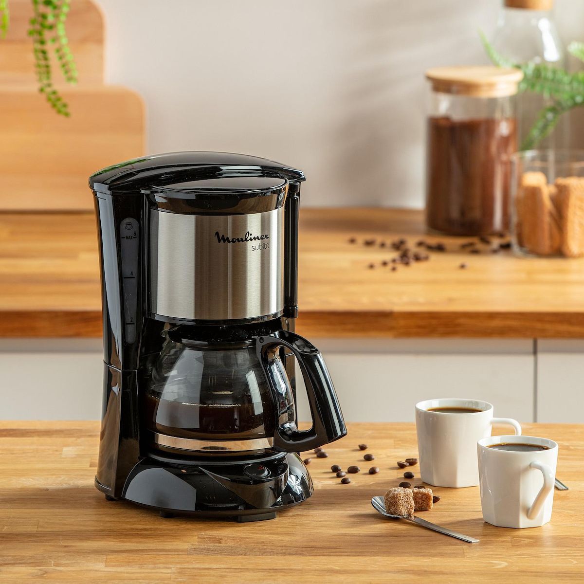 MOULINEX Cafetière filtre FG150813 - Noir