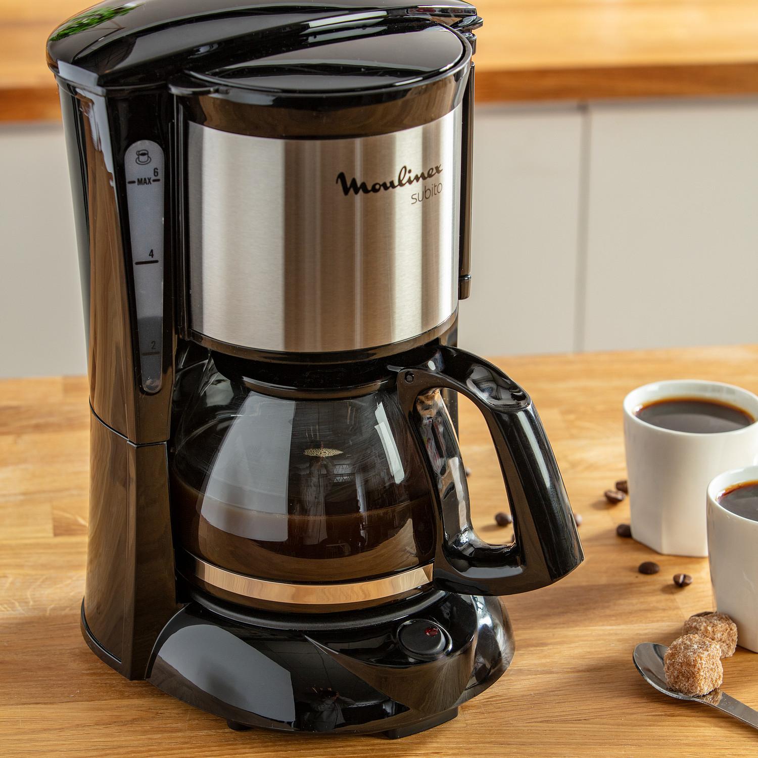 Voir la diapositive 3 : MOULINEX Cafetière filtre FG150813 - Noir