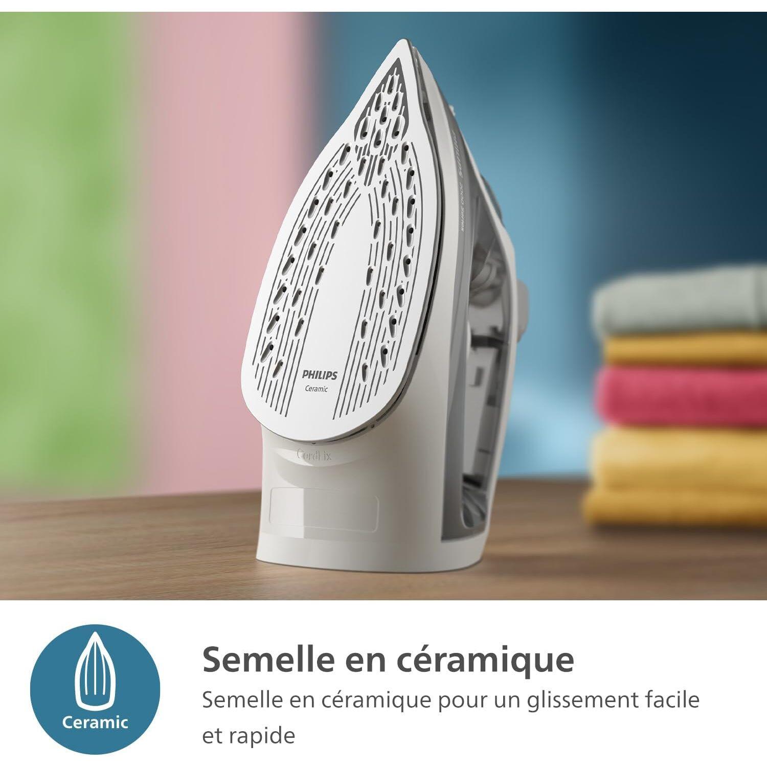 Voir la diapositive 3 : PHILIPS Fer à repasser DST2020/80 - Gris