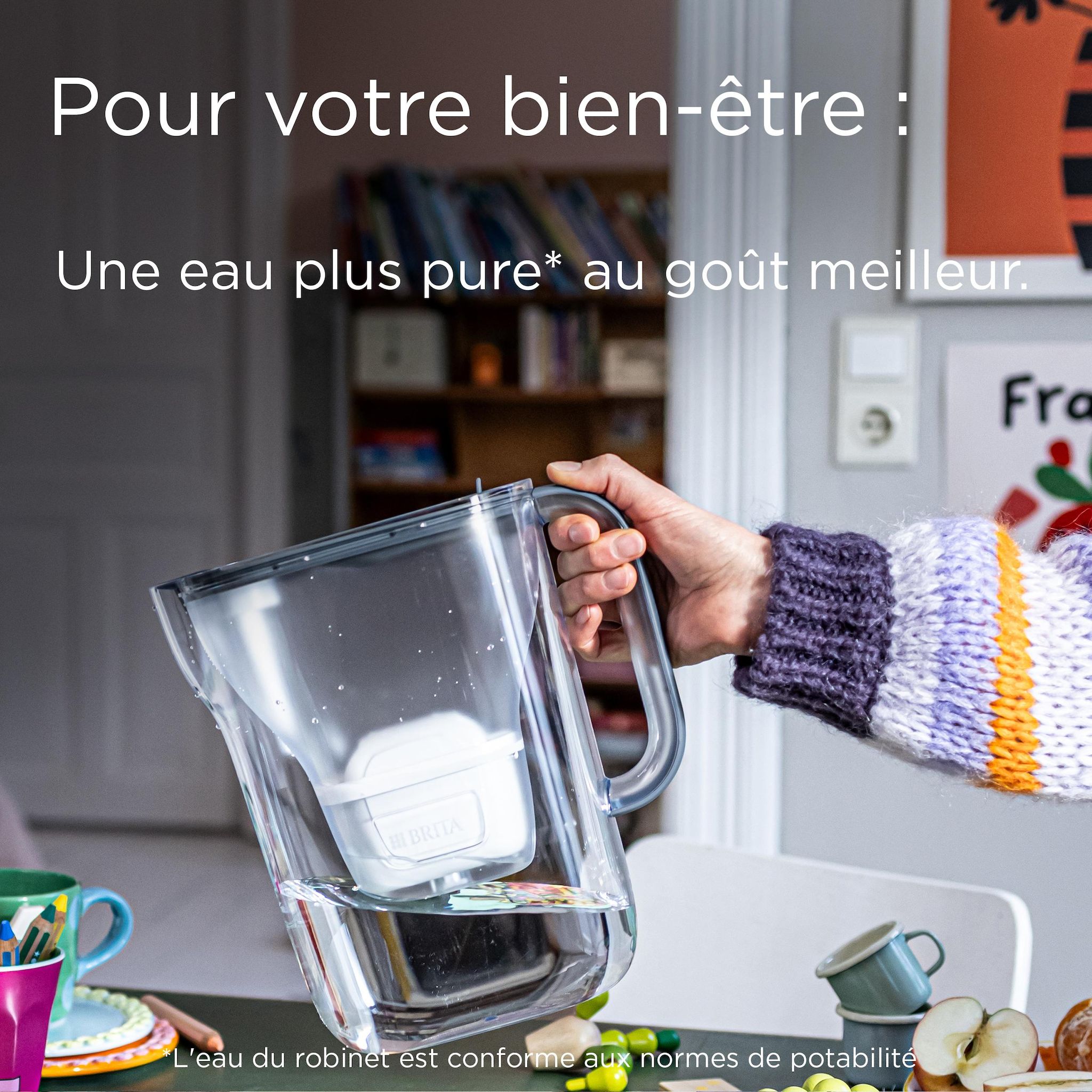 Voir la diapositive 4 : BRITA Carafe filtrante style essential