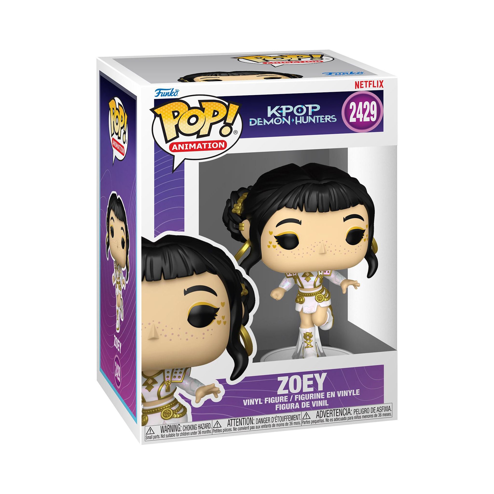 Voir la diapositive 1 : FUNKO Figurine Pop KPop Demon Hunters, Zoey
