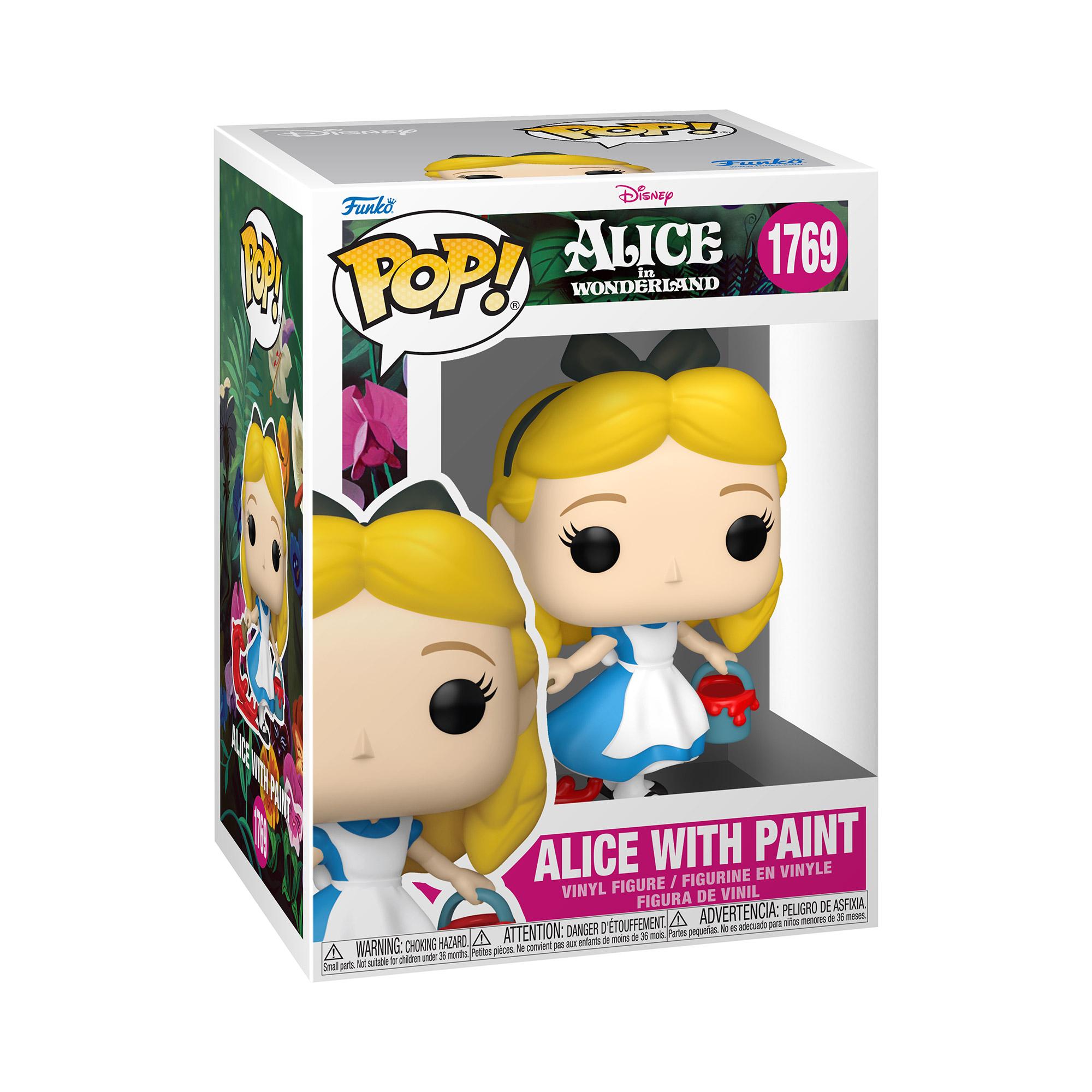 FUNKO Figurine Pop Alice aux pays des merveilles Alice peinture