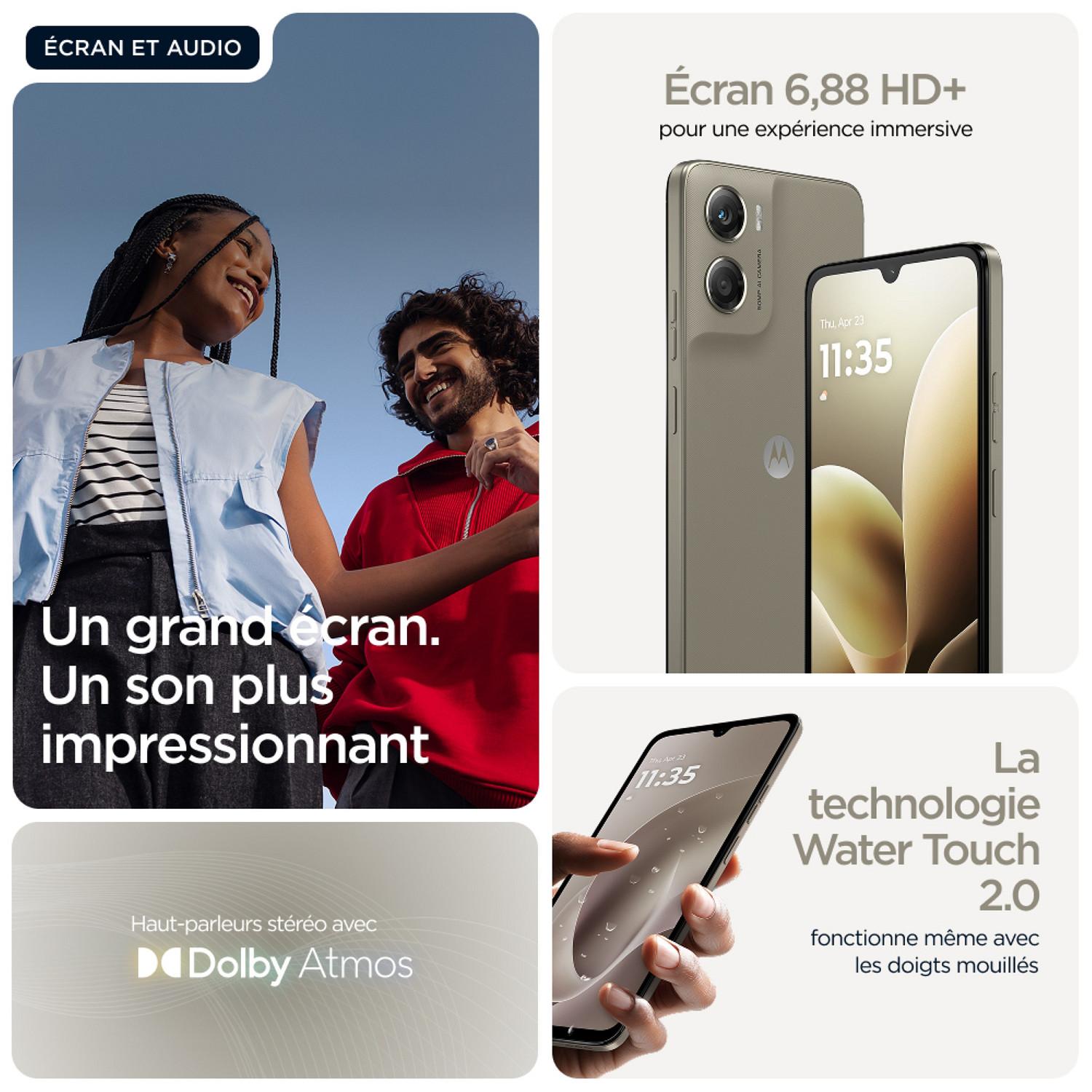Voir la diapositive 9 : MOTOROLA G06 Power 256Go - Kaki