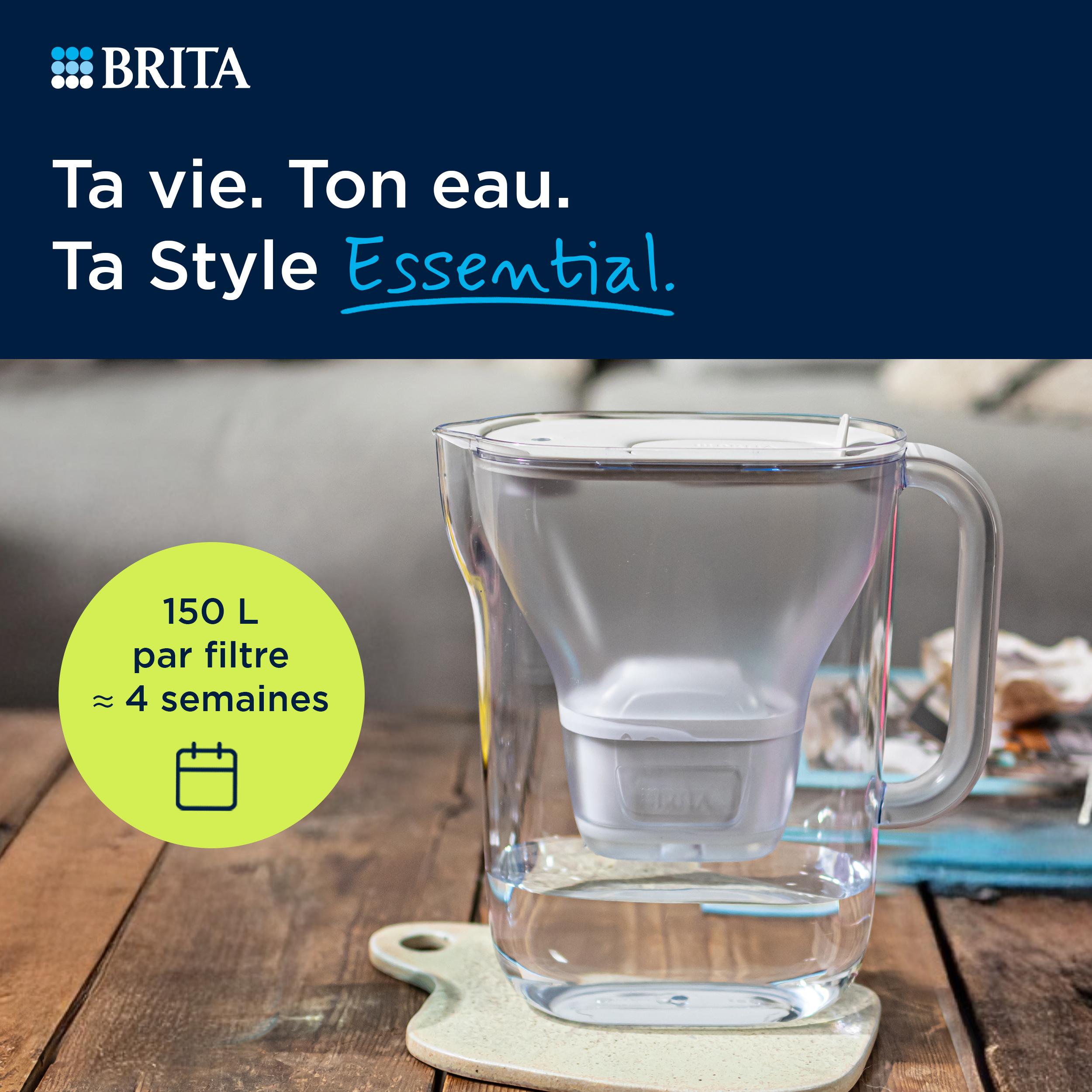 Voir la diapositive 2 : BRITA MAXTRA Carafe d'eau style essential XL Maxtra Pro