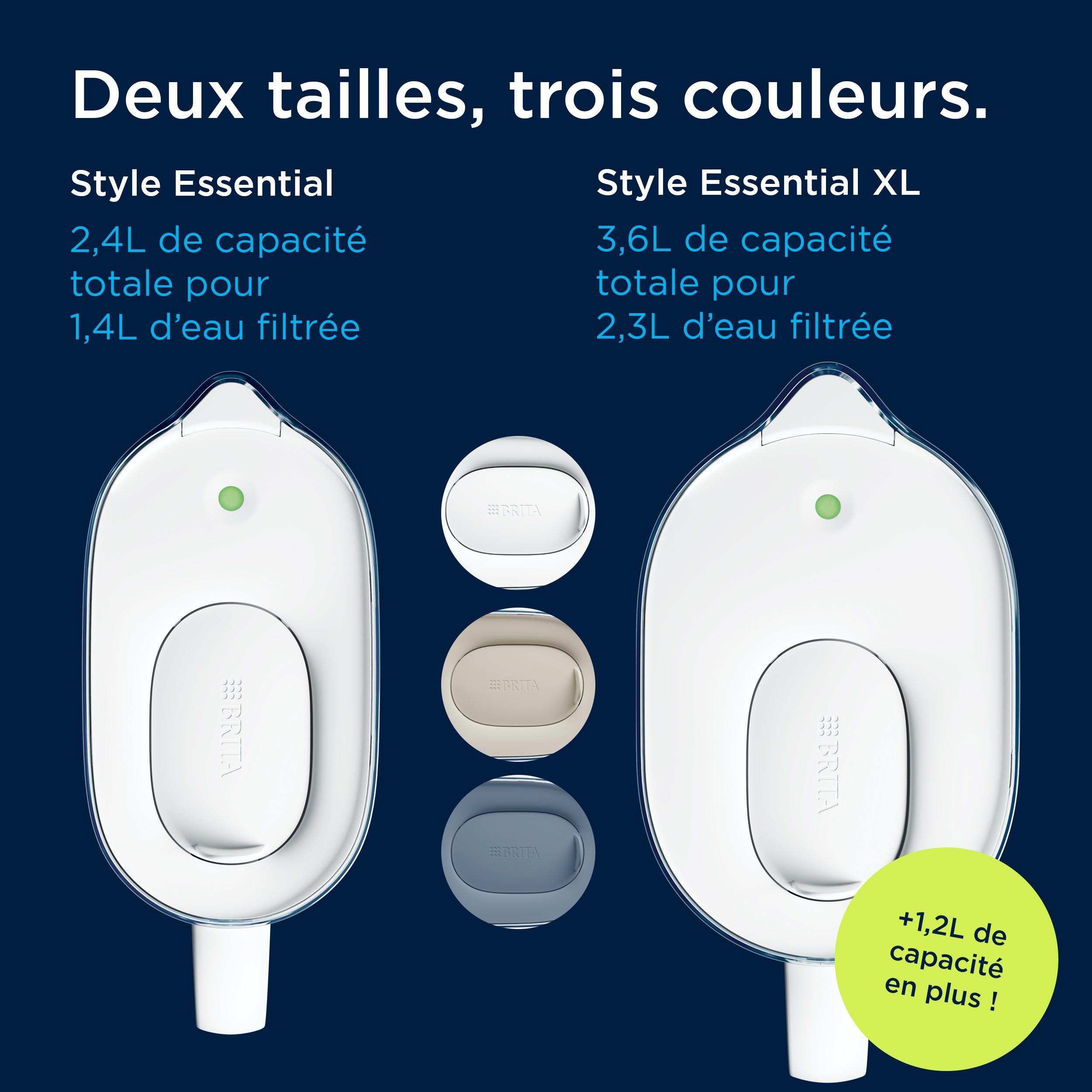 Voir la diapositive 4 : BRITA MAXTRA Carafe d'eau style essential XL Maxtra Pro